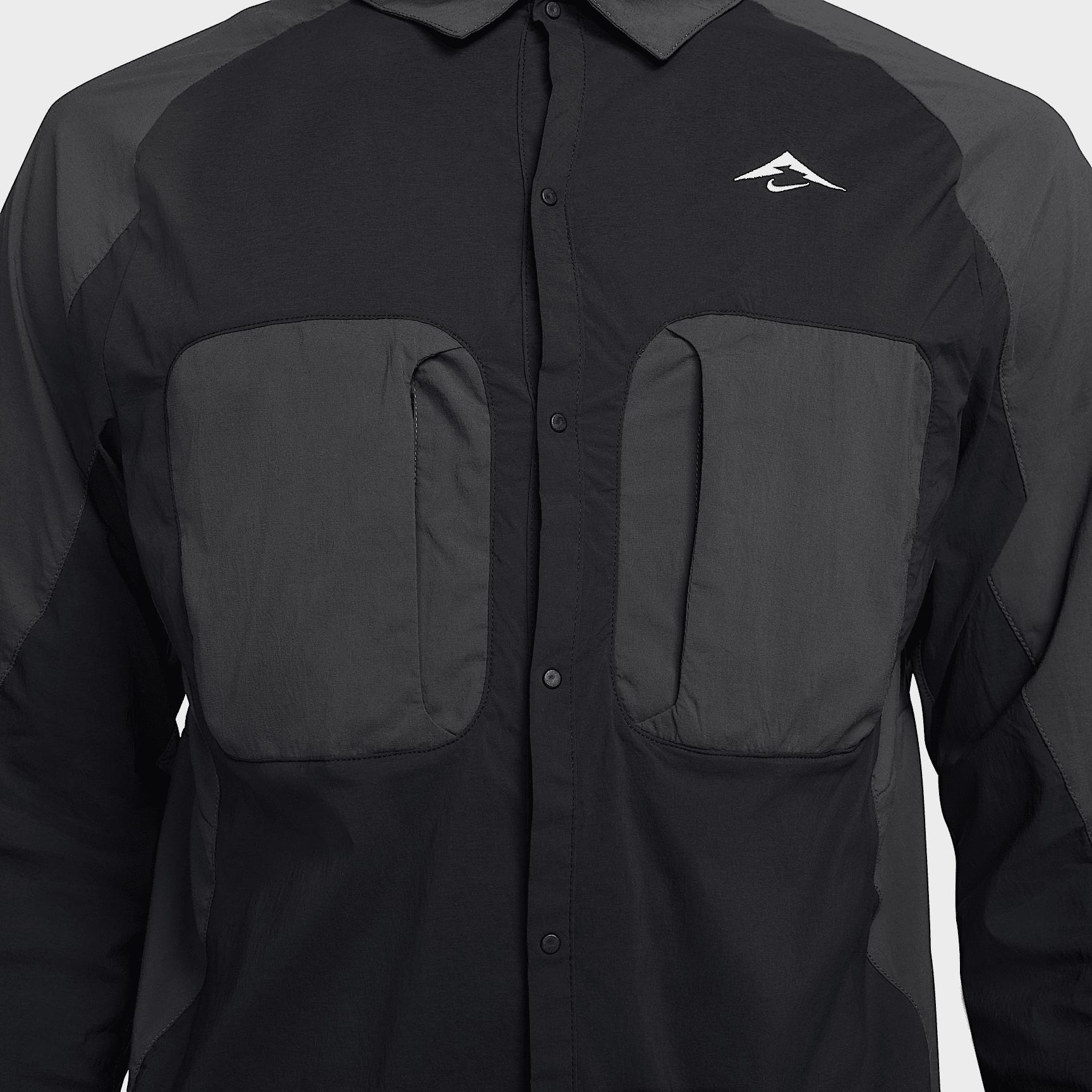 Nike Mens Trail Dri-FIT ADV UV Running Shirt Jacket | HJ5079-010 Product Image