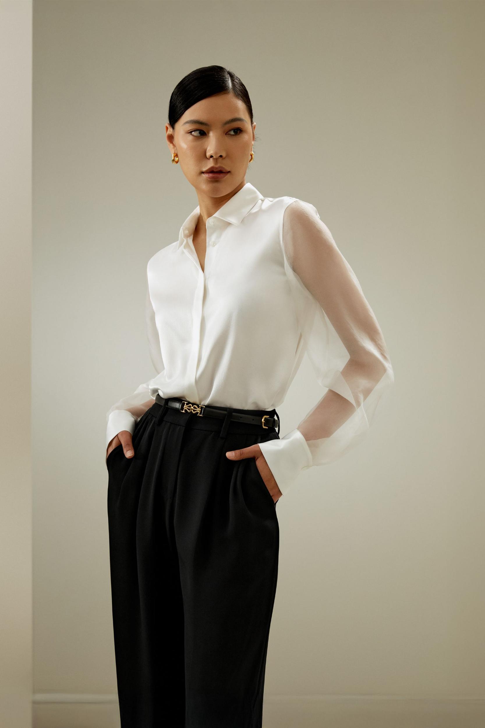 Ethereal Silk Shirt Product Image