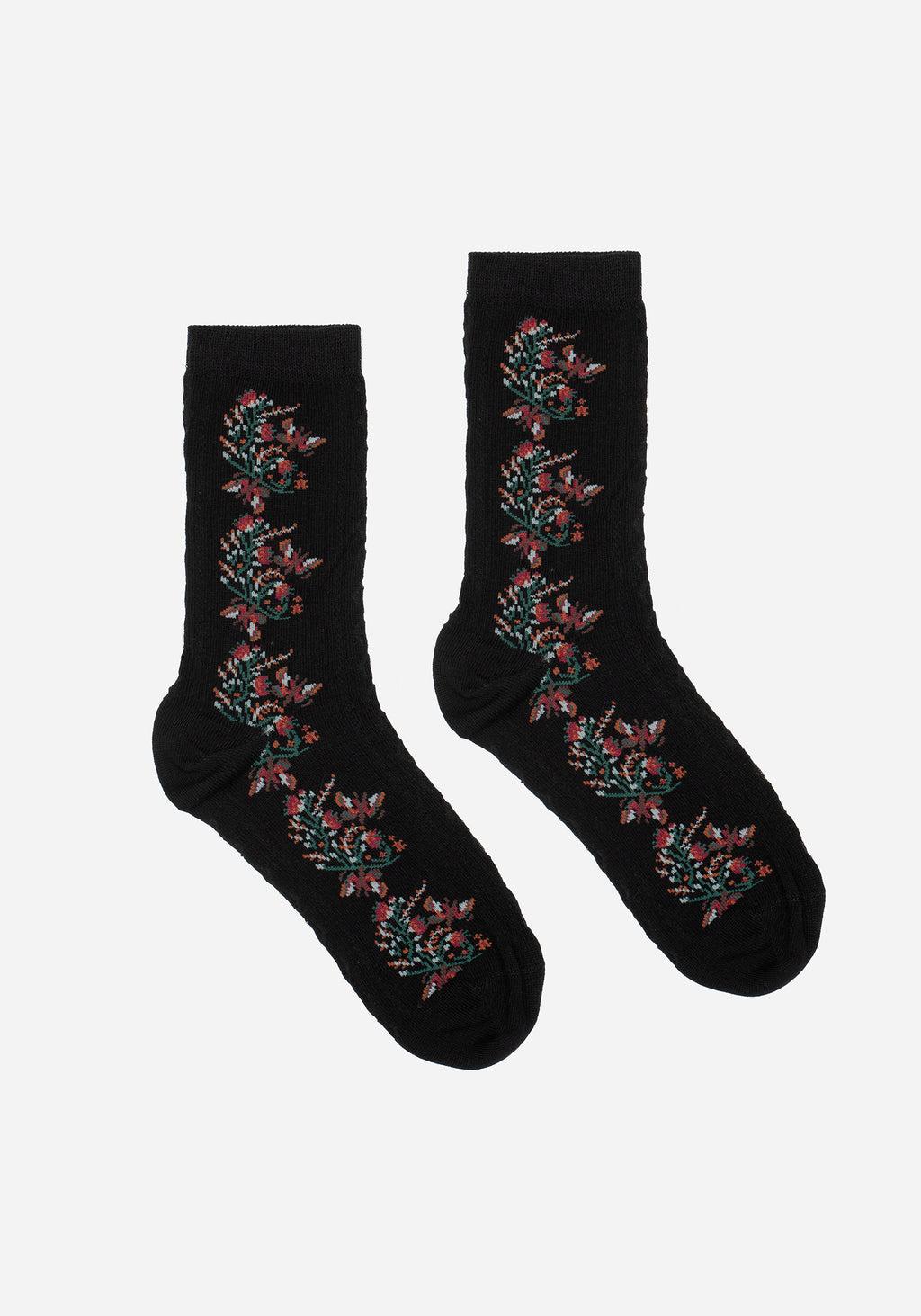 Spectrum Floral Socks Product Image