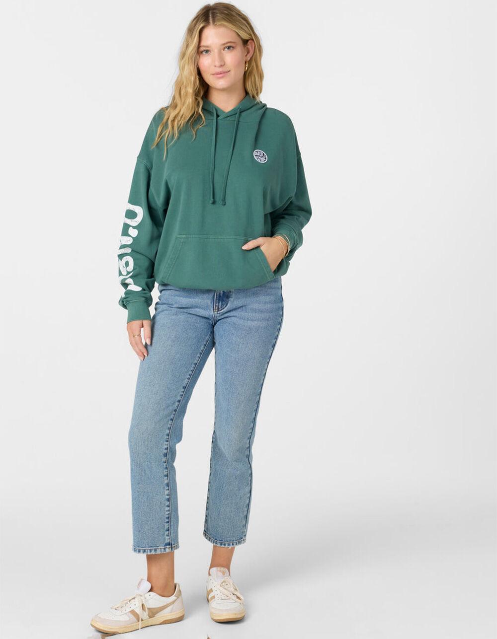 O'NEILL Drift Womens Hoodie - TEAL GREEN Product Image