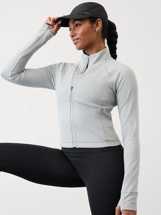 Unstoppable Cropped Full Zip Product Image