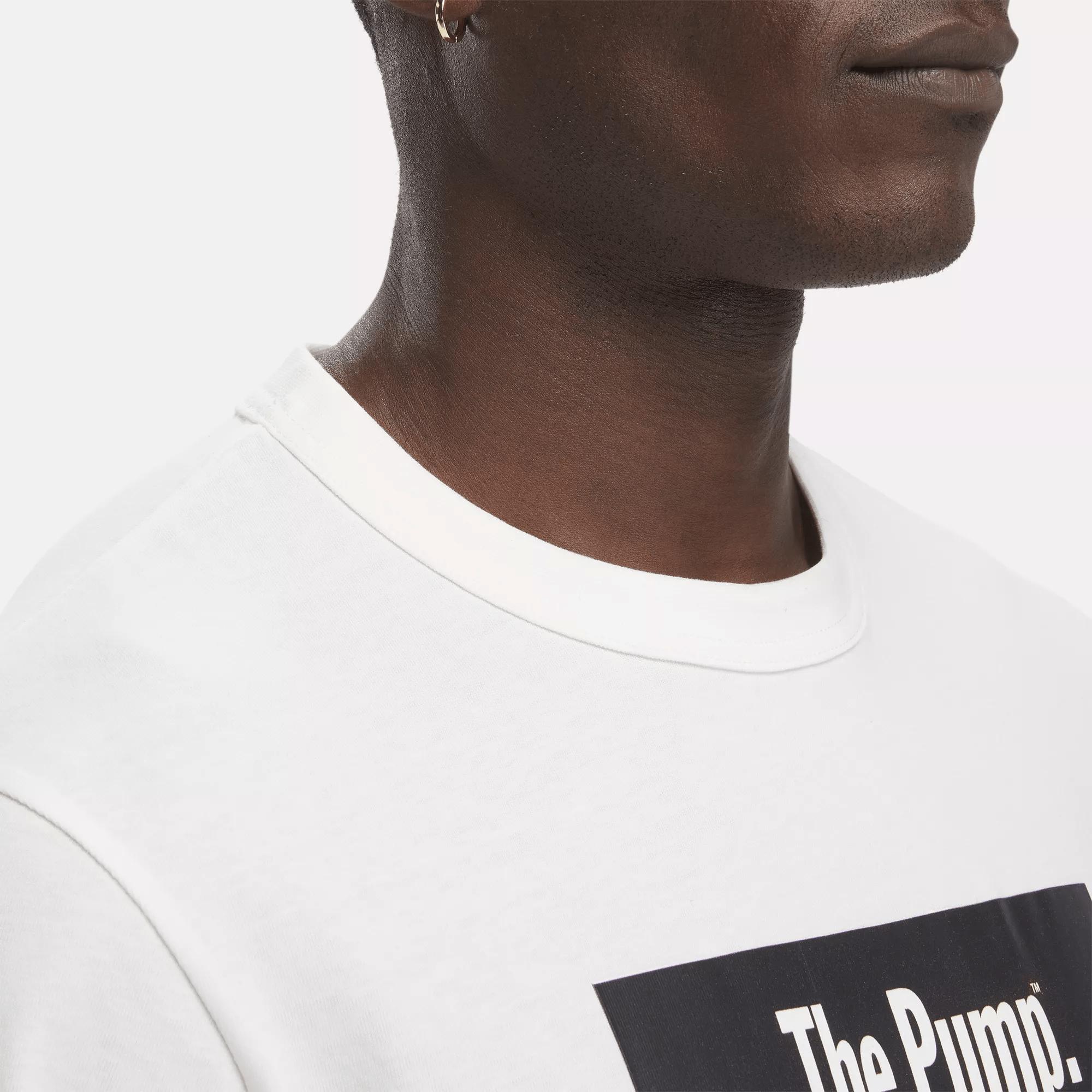 Men's Basketball Pump Graphic T-Shirt Male Product Image