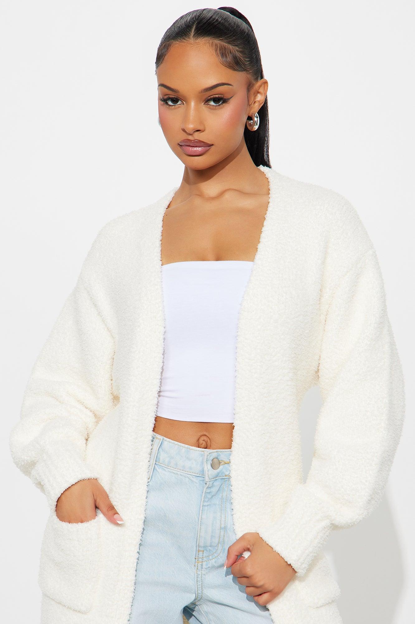 Living In It Cardigan - Ivory Female Product Image