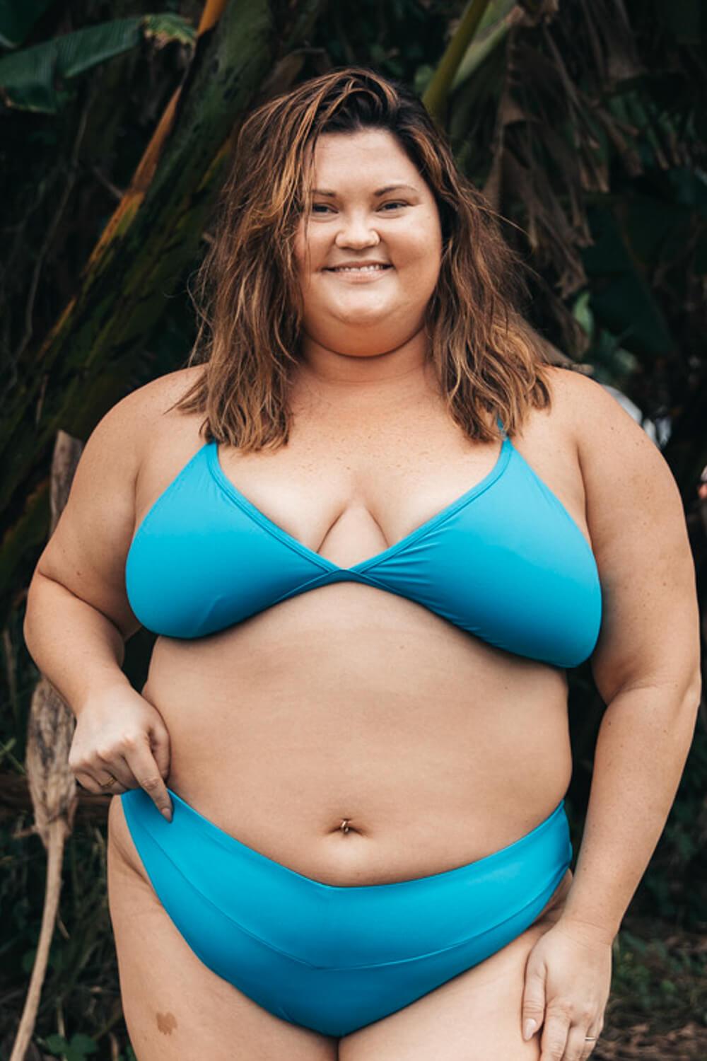 Kianda Bikini Bottom - Sapphire Female Product Image