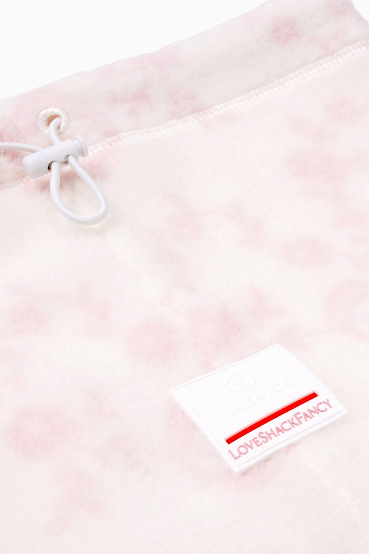 BOGNER FIRE+ICE x LoveShackFancy Arian Neck Gaiter - HOT PINK BABY / O/S Product Image