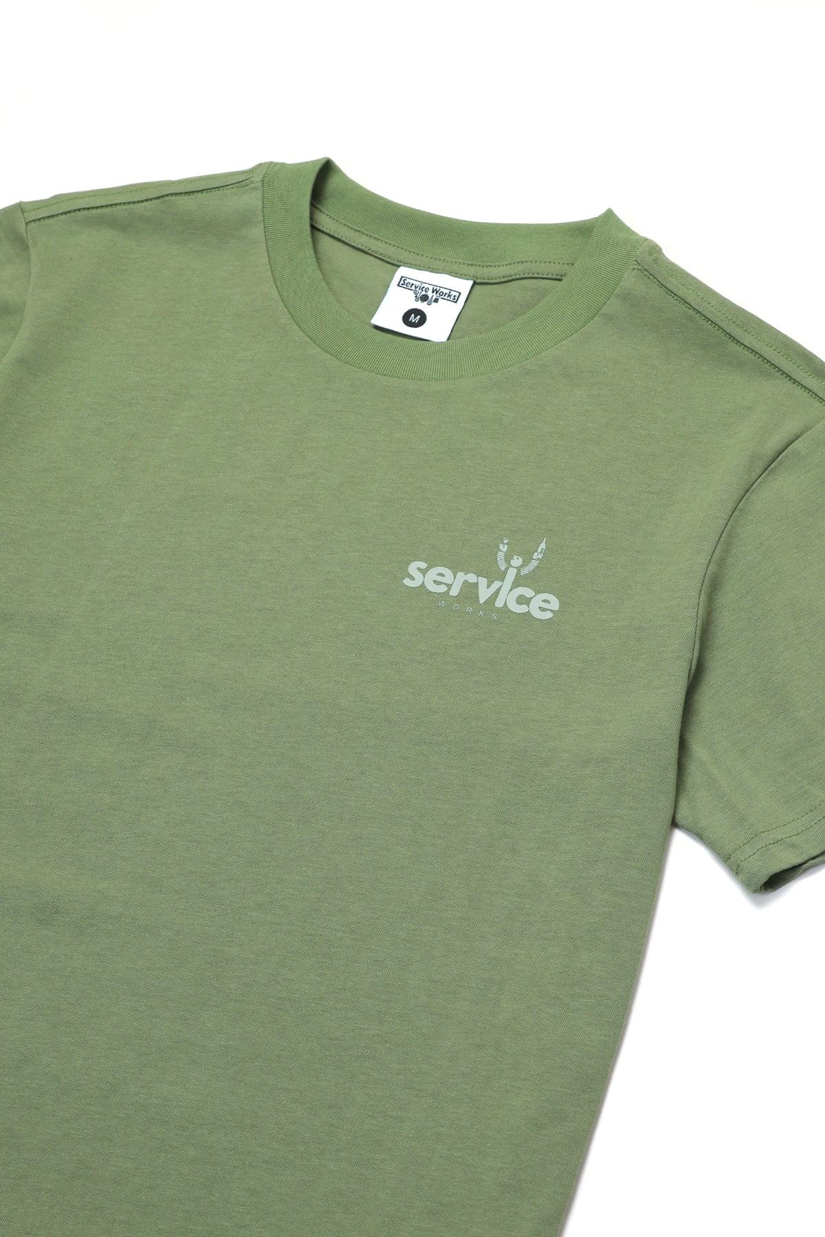 Service Works - Sommelier Tee - Olive Product Image