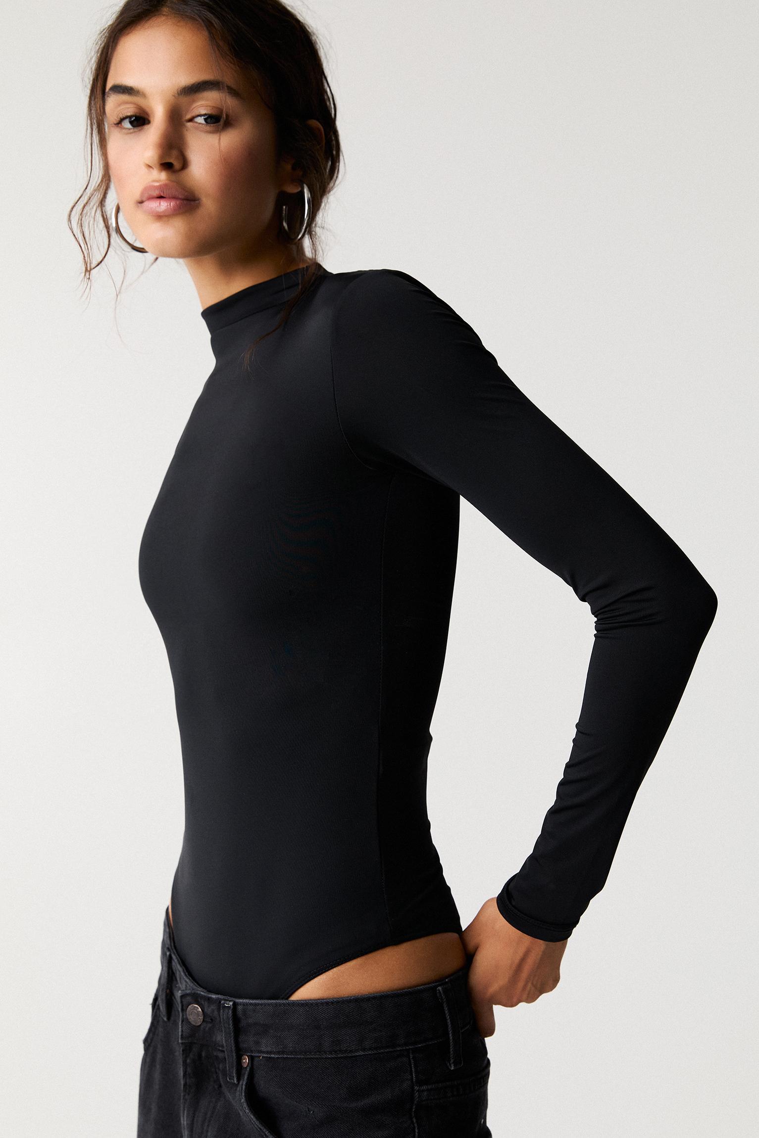 Long sleeve polyamide bodysuit Product Image