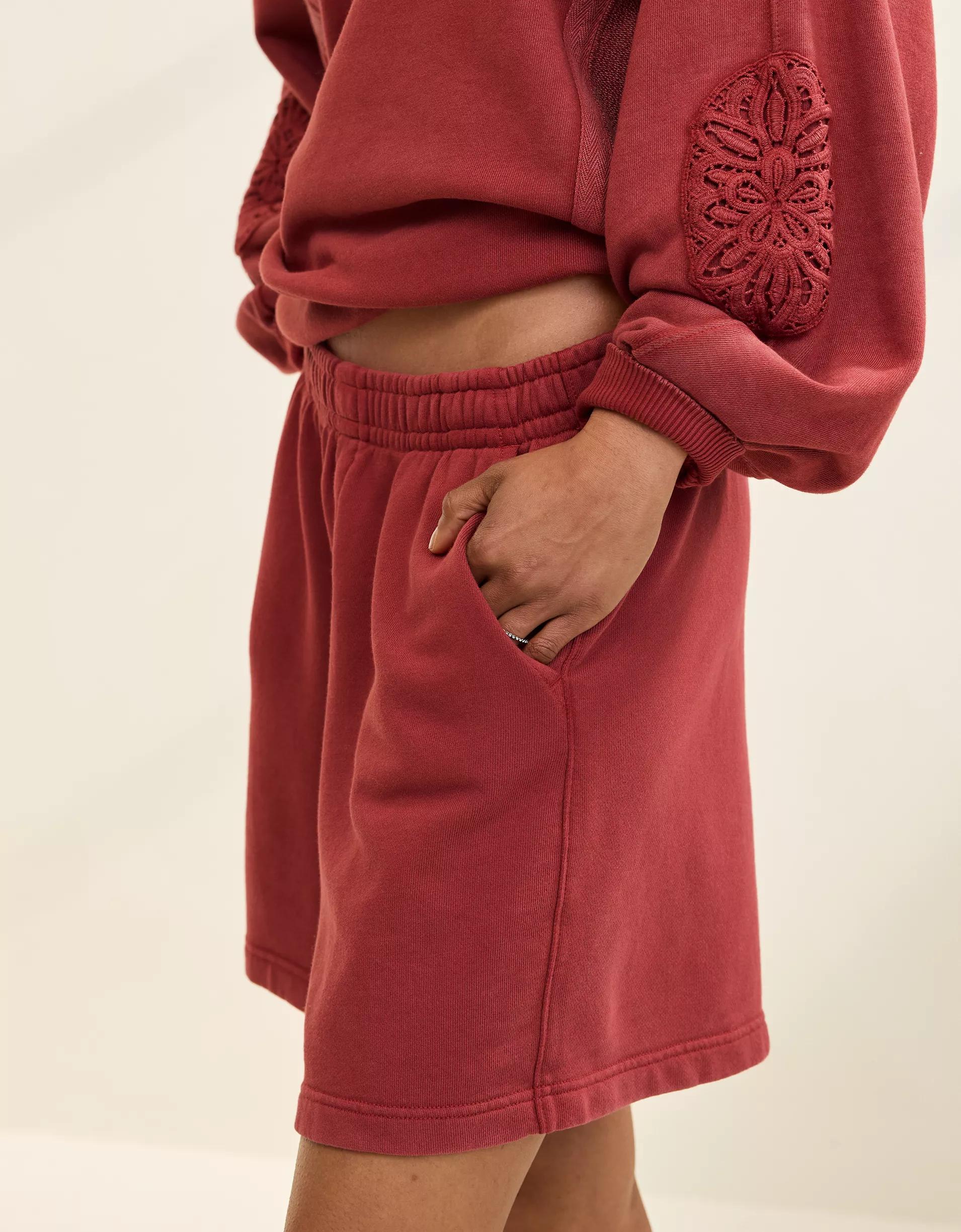Aerie Long Fleece Short Product Image