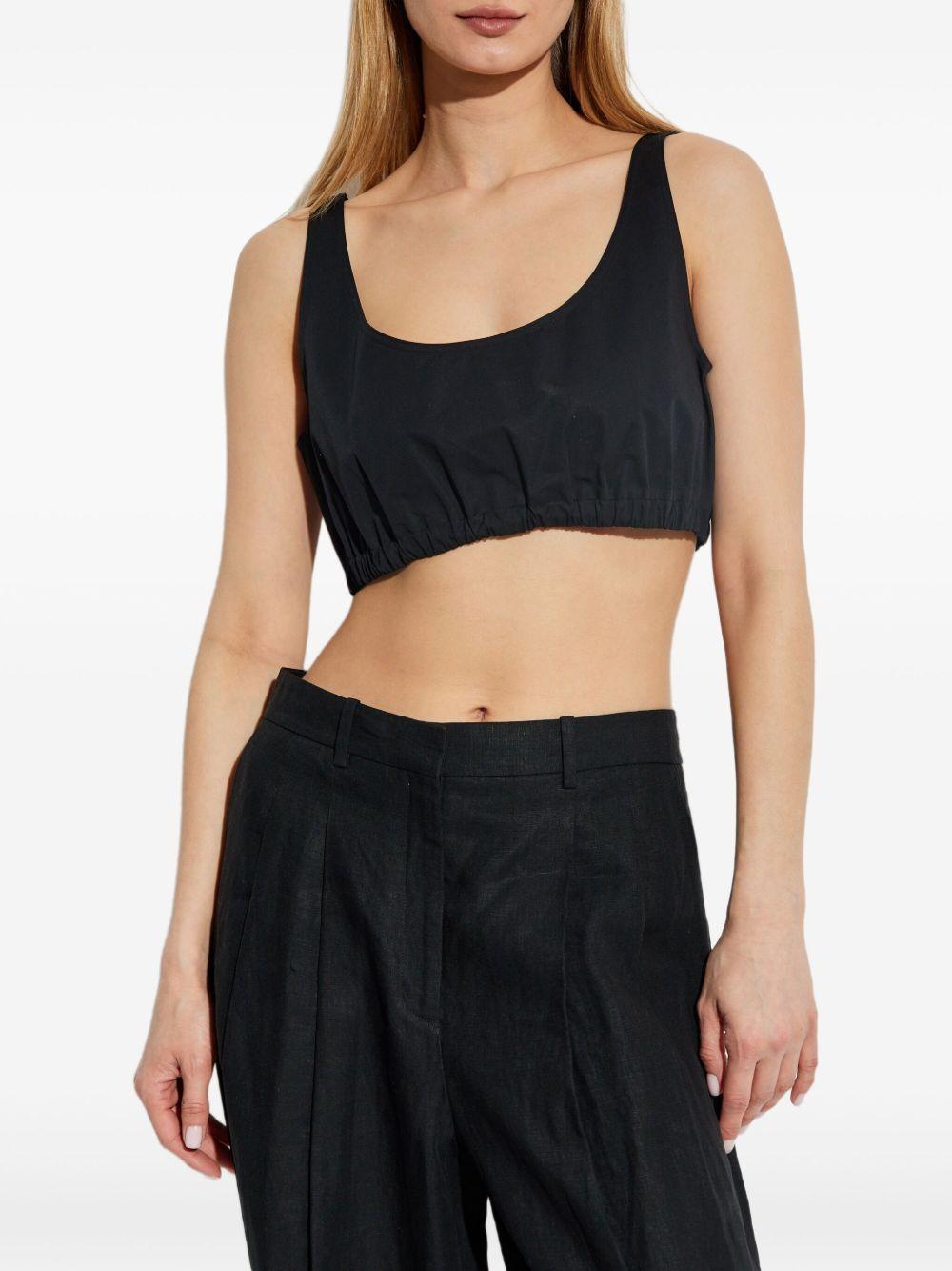 pleated crop top Product Image