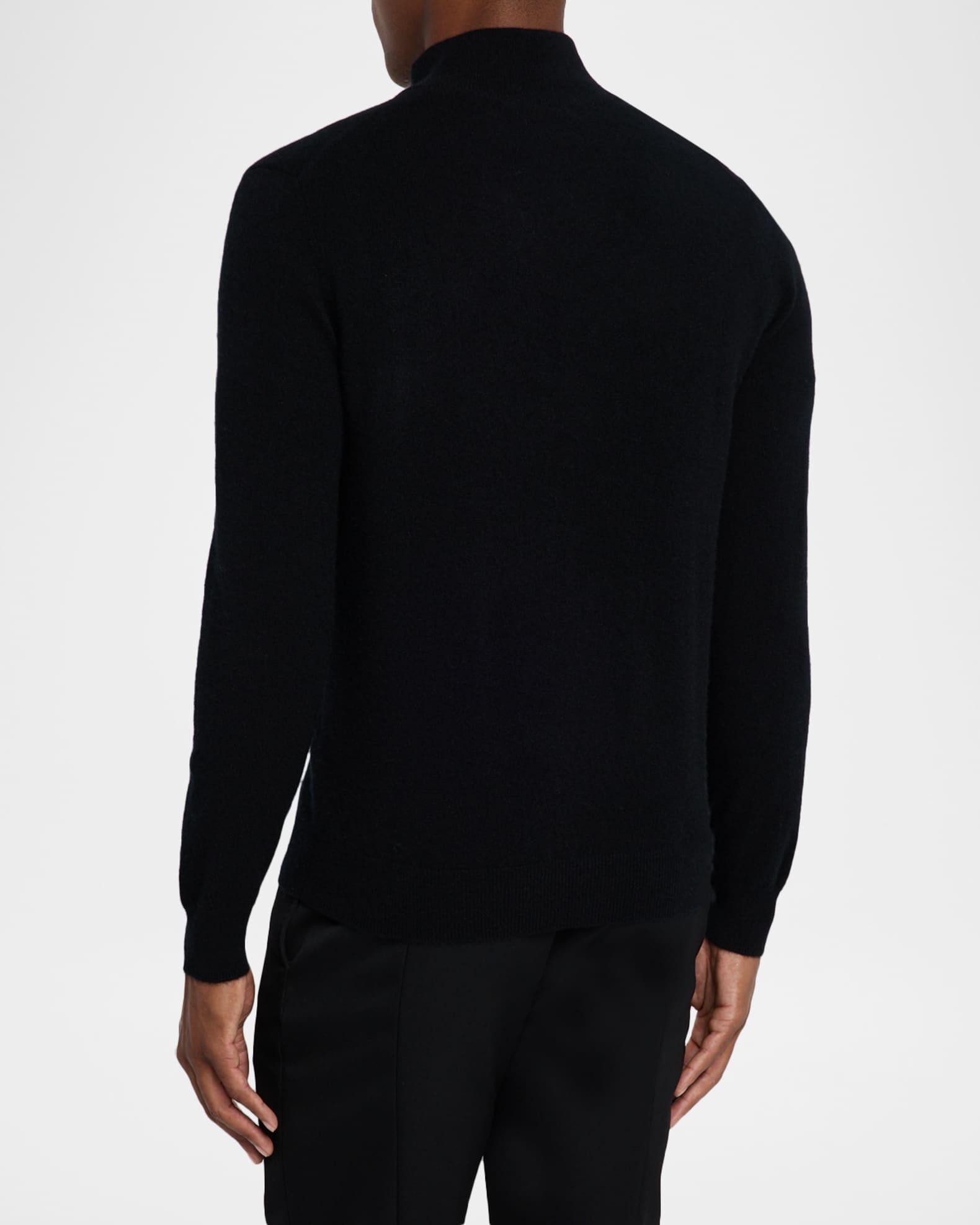 Men's Cashmere Quarter-Zip Sweater Product Image