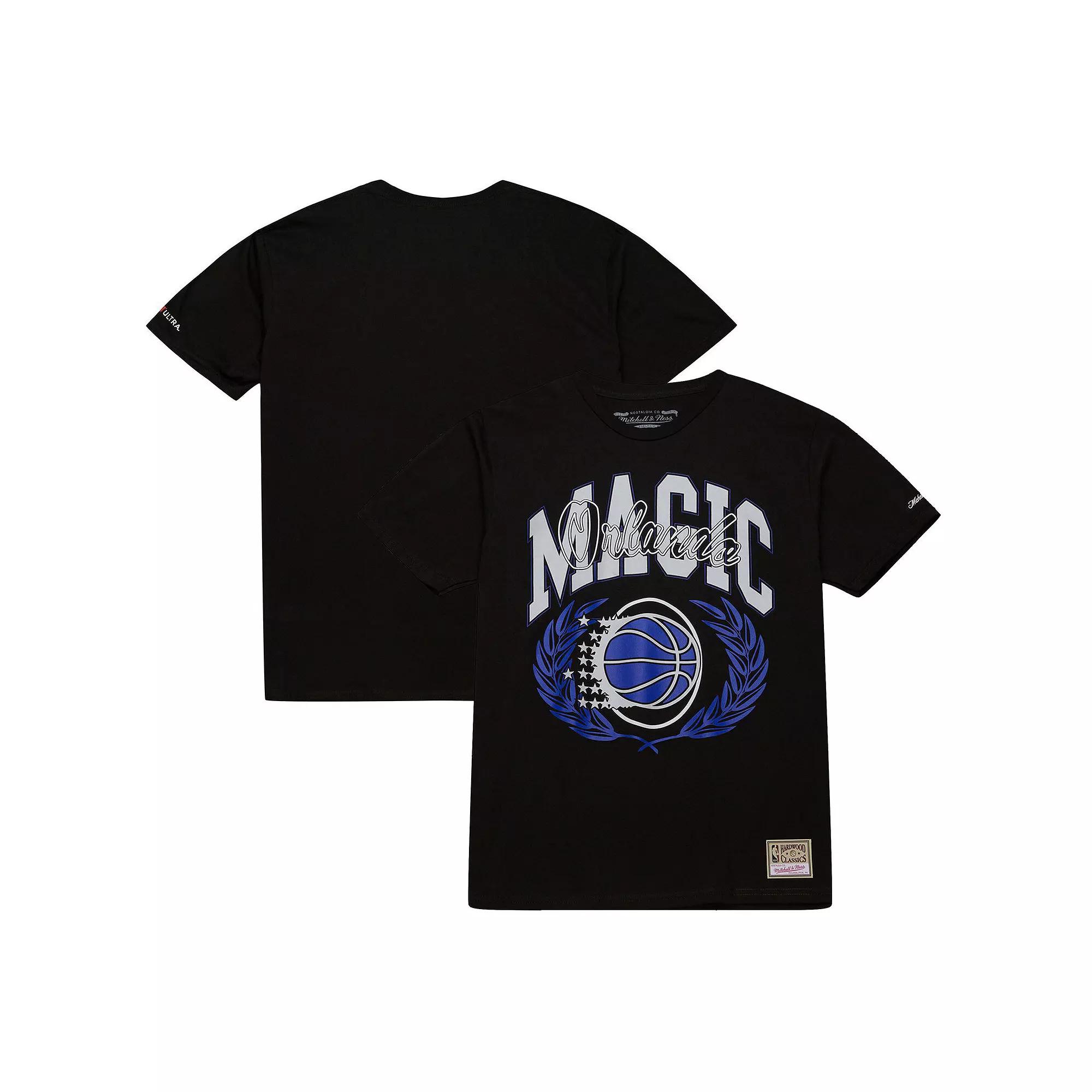 Men's Mitchell & Ness Black Orlando Magic NBA x Michelob Ultra Rewind II T-Shirt, Size: Medium, Mag Black Product Image