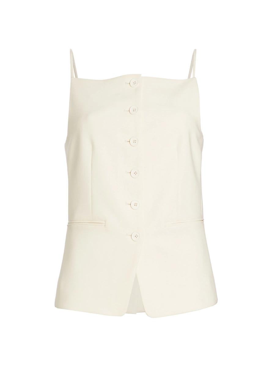 Womens Una Button-Front Tank Product Image