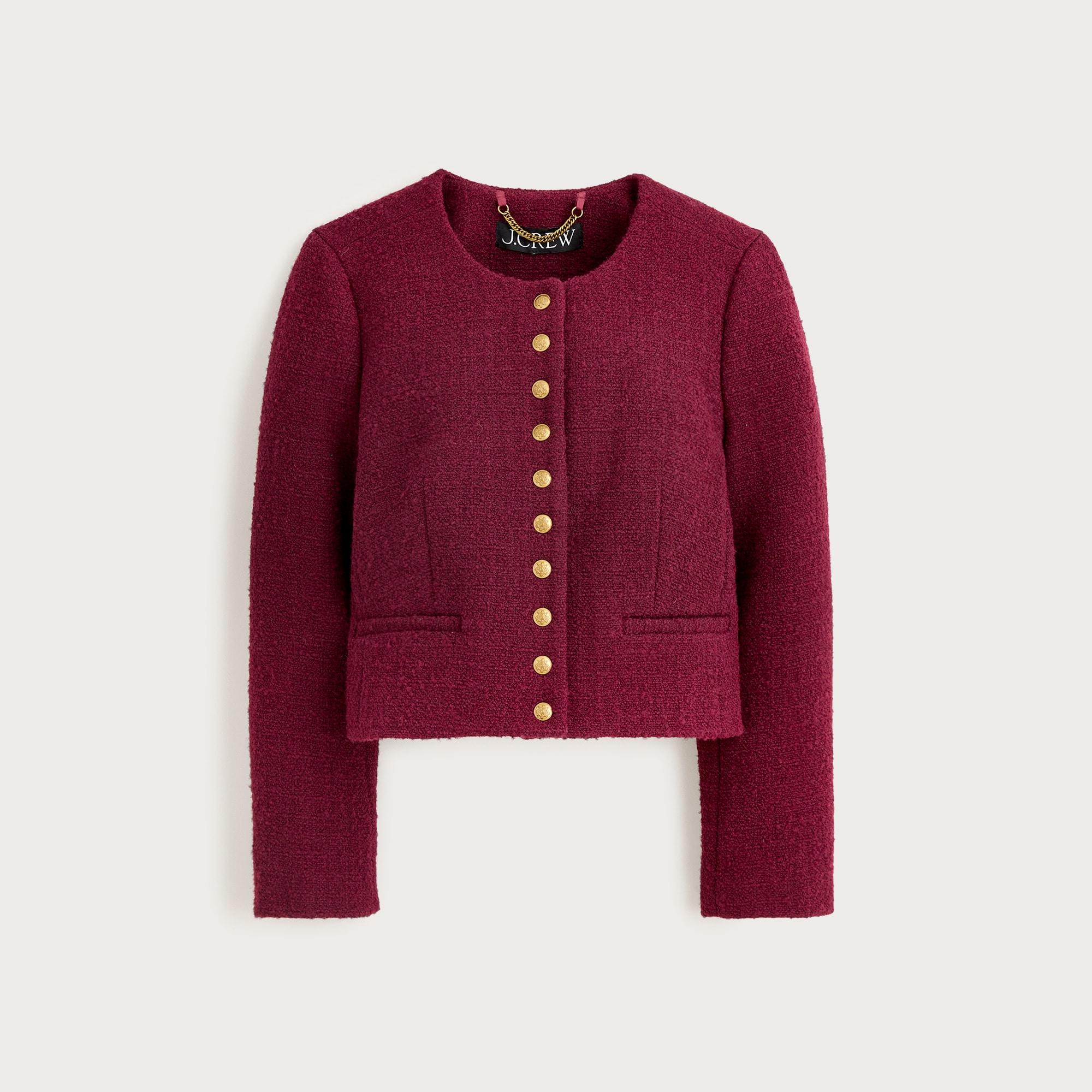 Bridgette lady jacket in tweed Product Image