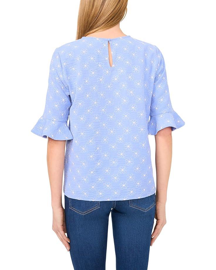 Flutter Sleeve Tie Front Top Product Image