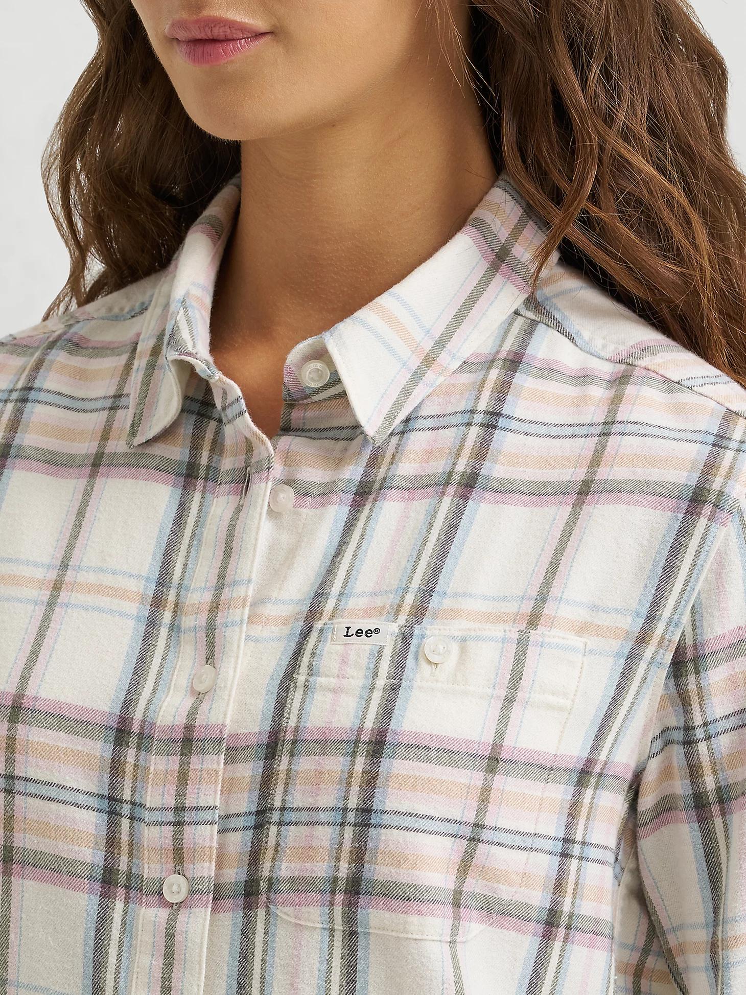 Women's All Purpose Print Button Down Shirt | Women's Tops | Lee® Product Image