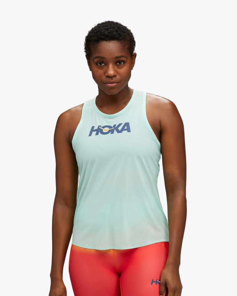 HOKA Womens Airolite Run Tank Top Product Image