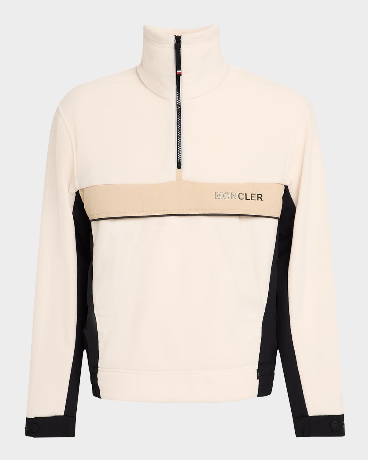 Mens Quarter-Zip Fleece Pullover Product Image