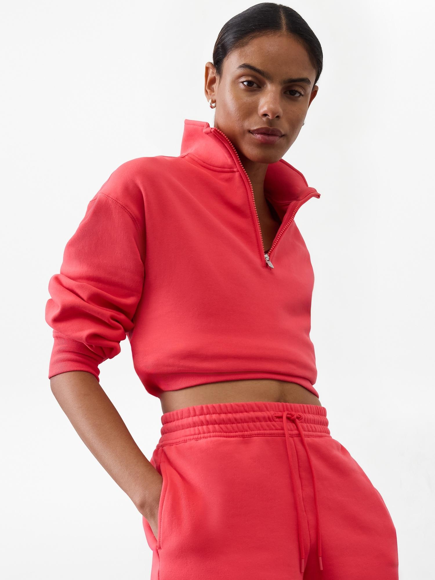 Forever Fleece 1/4 Zip Sweatshirt Product Image