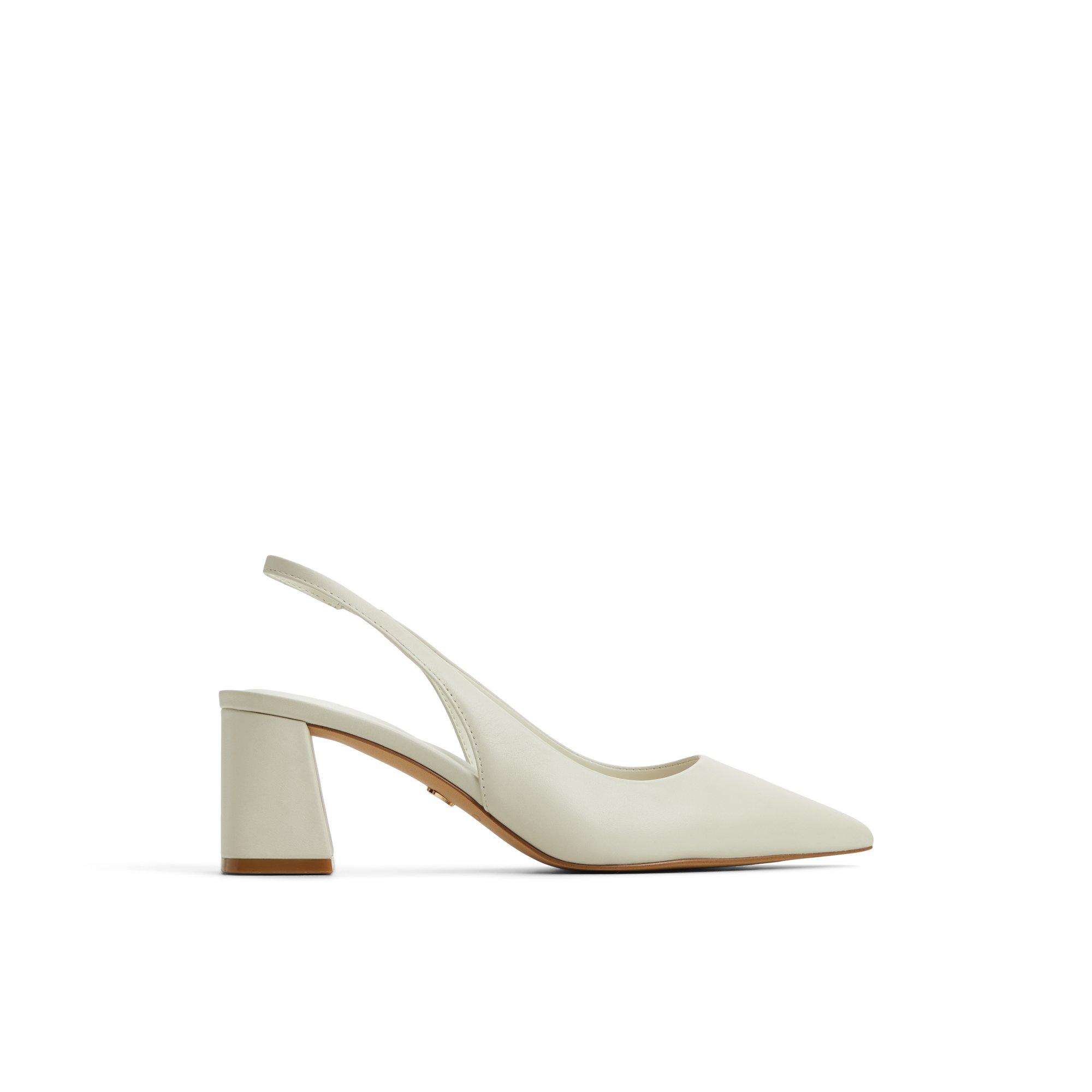 Uliana White/Bone Women's Slingbacks | ALDO US Product Image