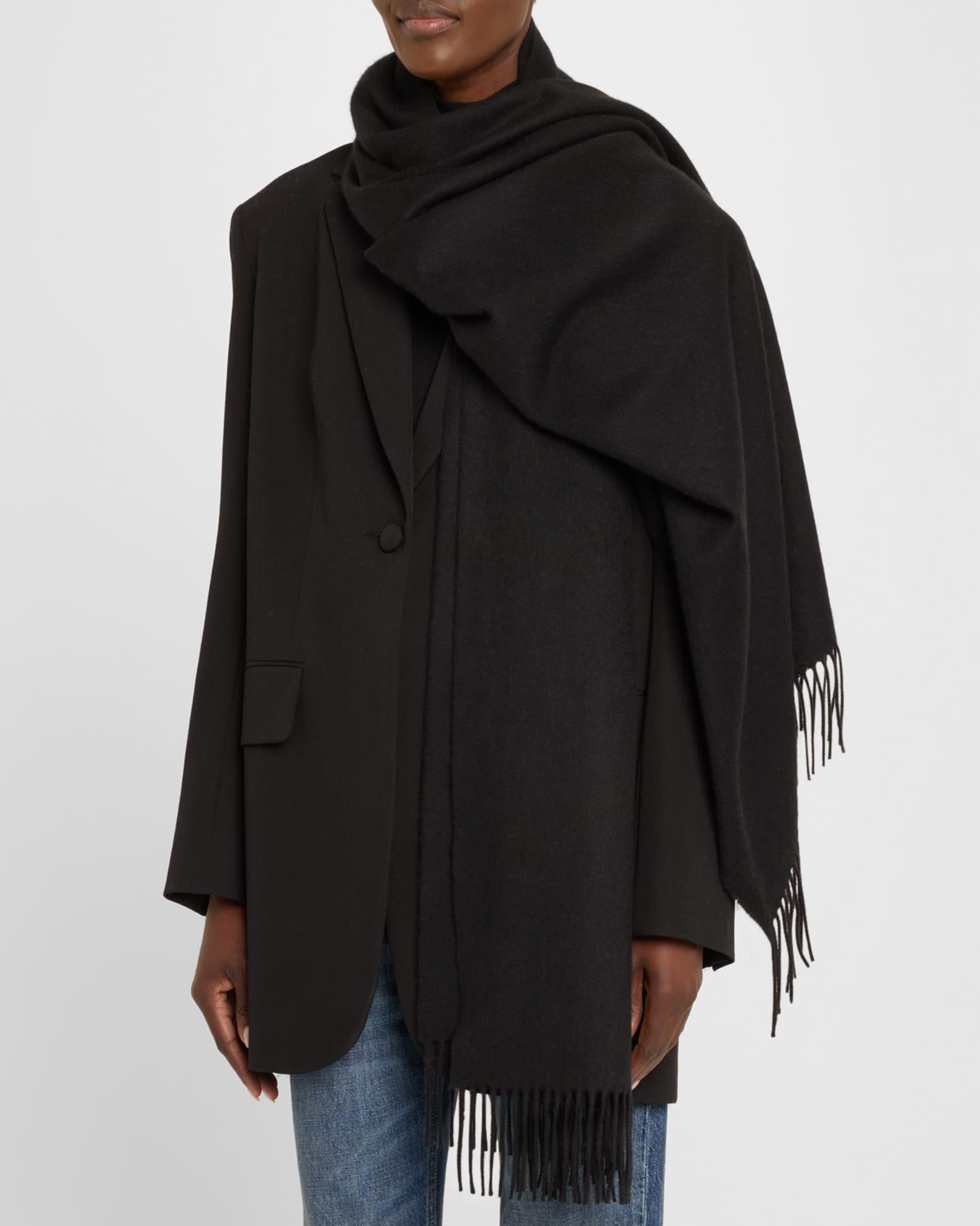 Fringe Cashmere Stole Product Image