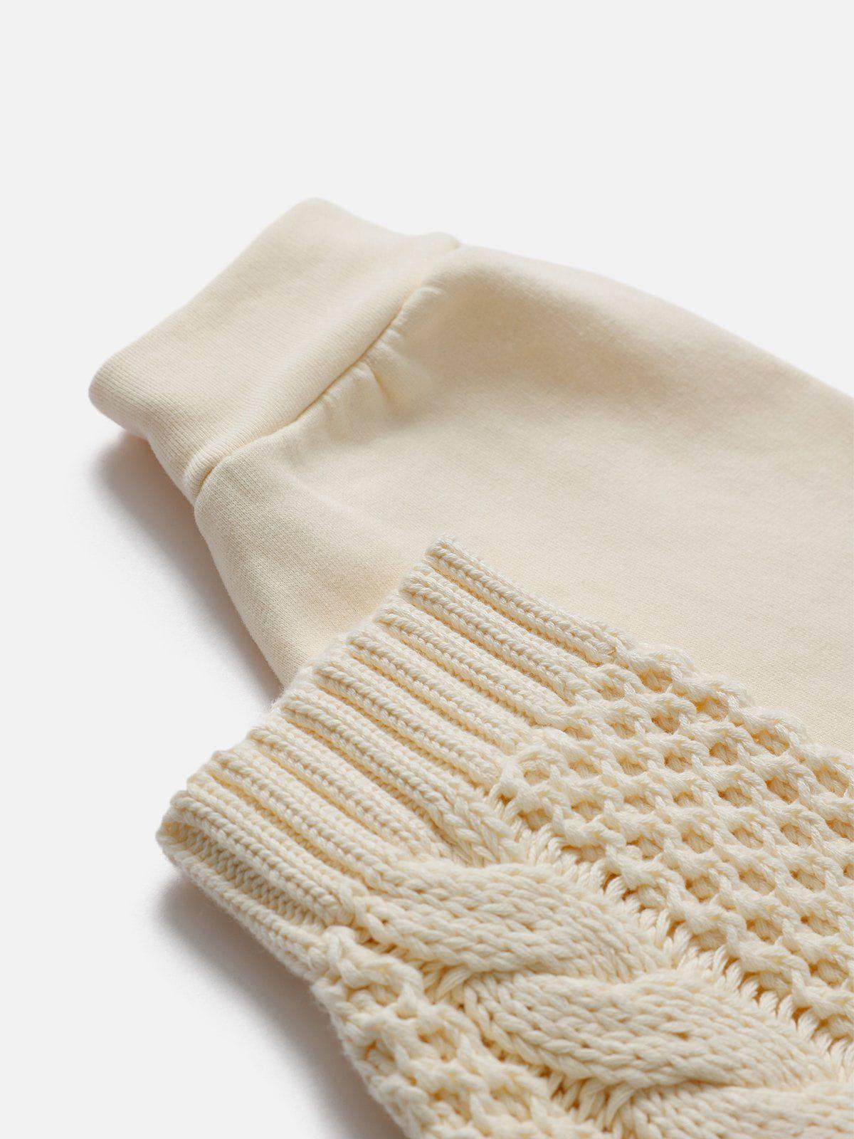 Aelfric Eden Patchwork Embroidery Heartie Sweater Product Image