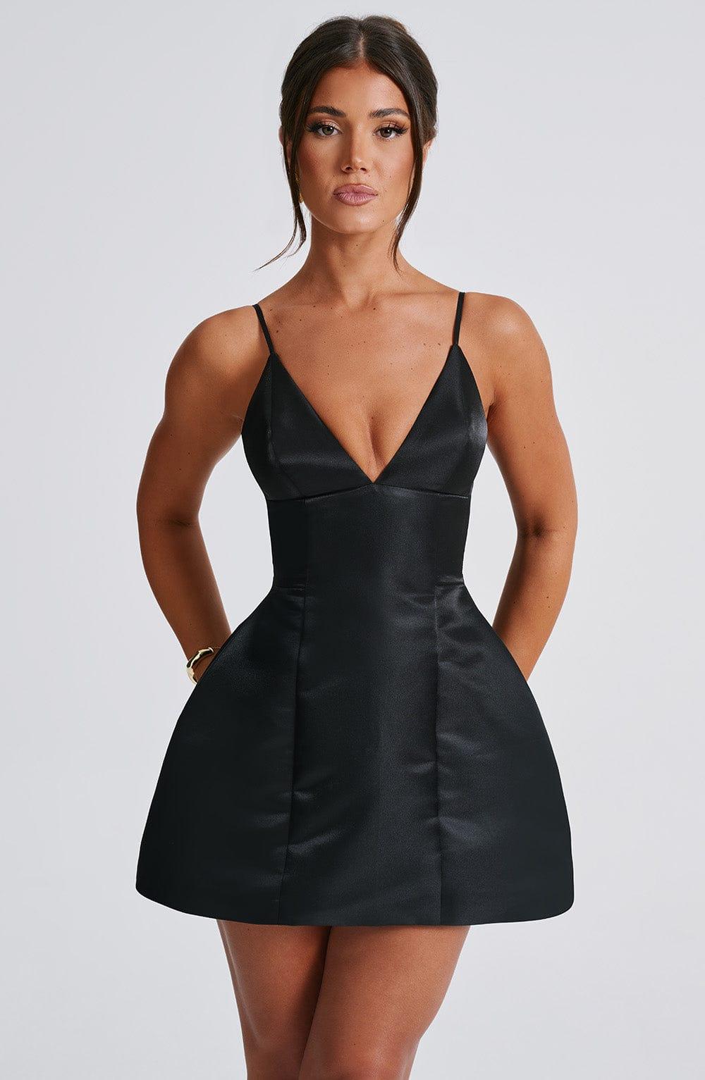 Nicole Mini Dress - Black Product Image