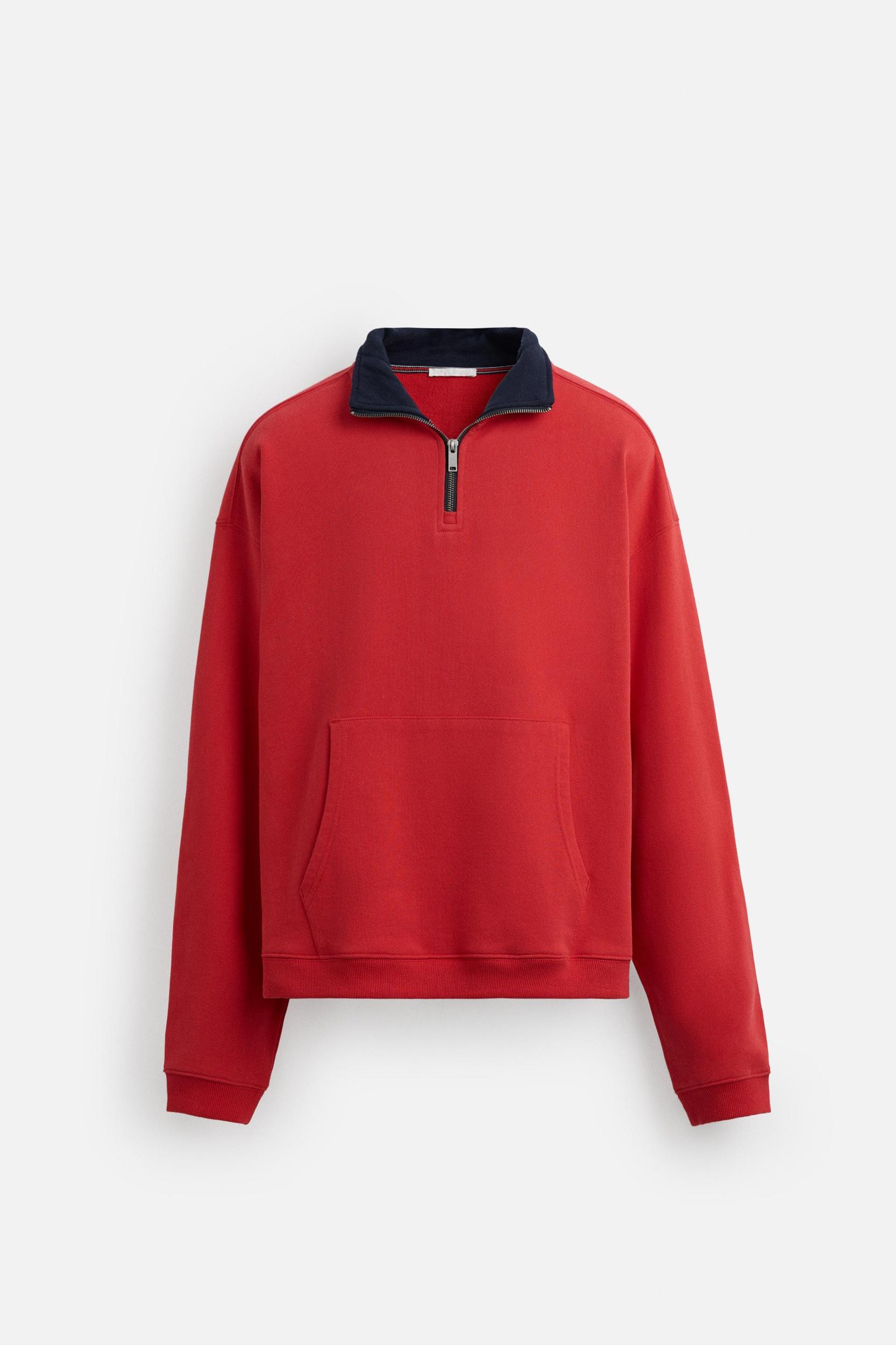 QUARTER-ZIP SWEATSHIRT Product Image