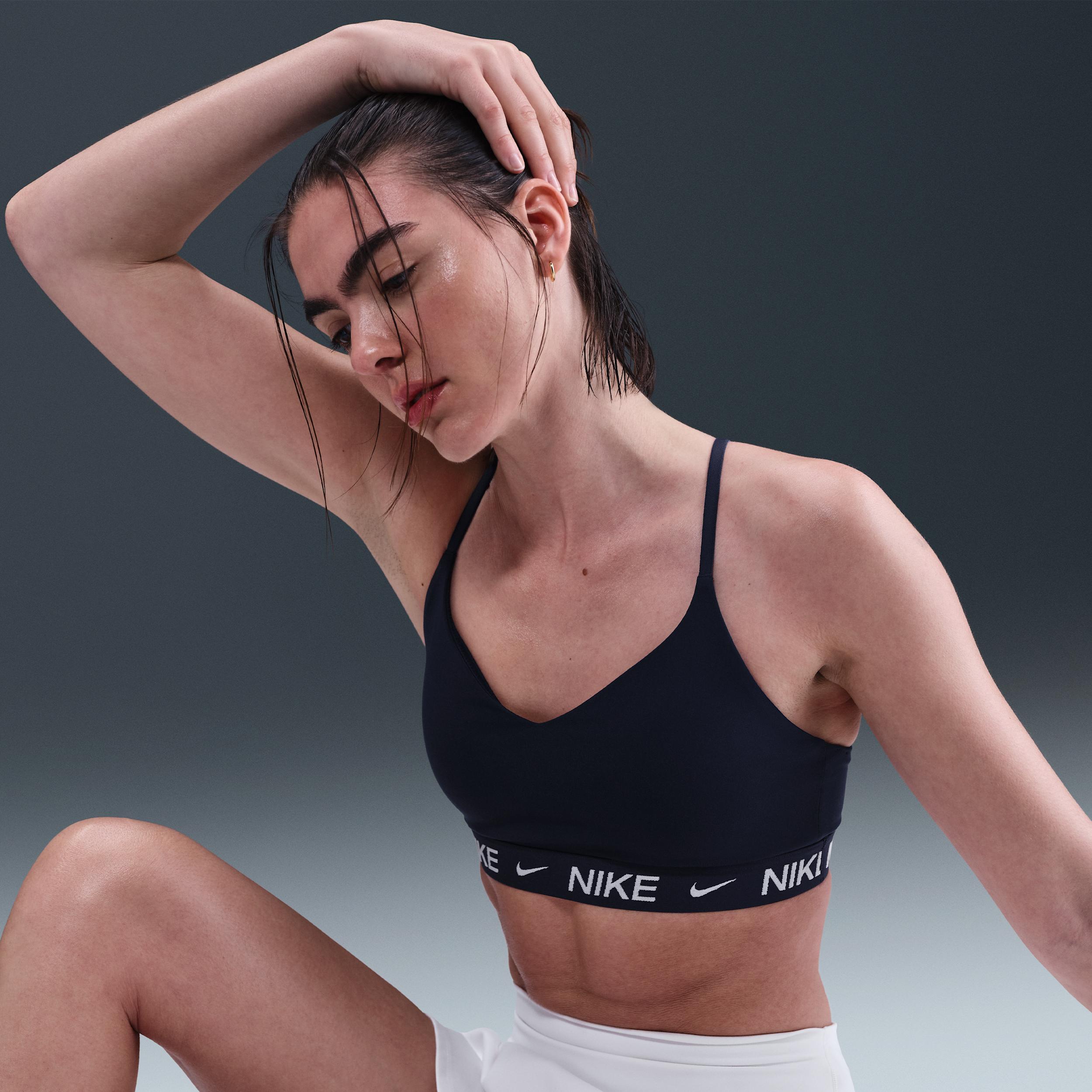 Nike Womens Indy Light Support Padded Adjustable Sports Bra | FD1062-410 Product Image