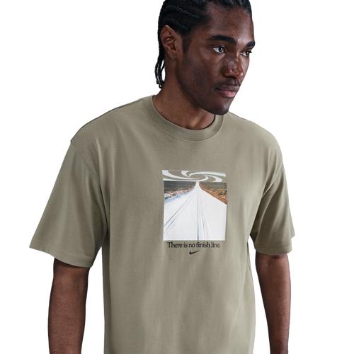 Nike Mens Nike NSW M90 Open T-Shirt - Mens Light Army Product Image