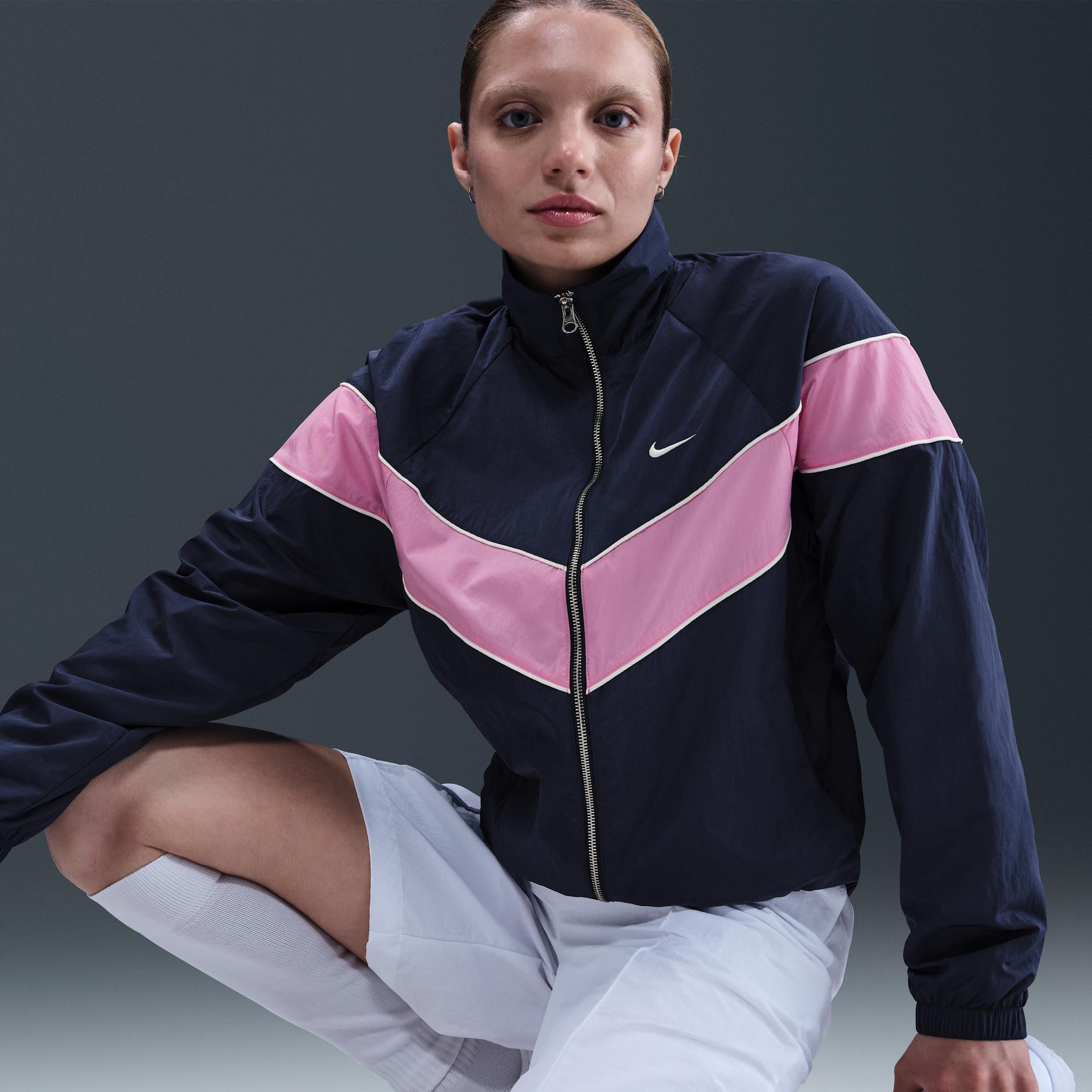 Nike Womens Windrunner Loose UV Woven Full-Zip Jacket | FV6304-633 Product Image