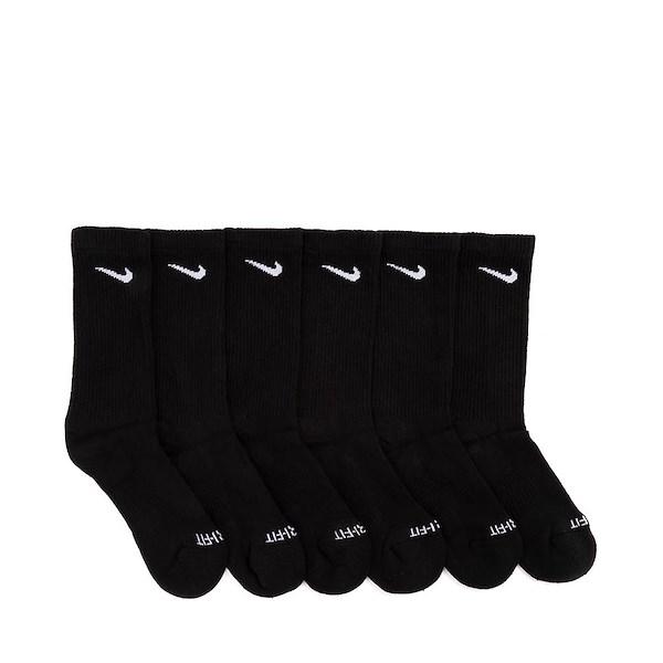 Nike Mens Everyday Plus Cushioned Training Crew Socks (6 Pairs) | SX6897-010 Product Image