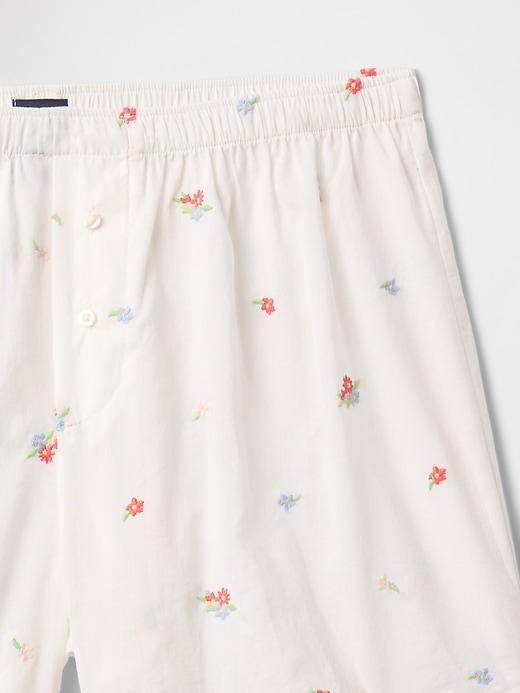 Embroidered PJ Boxer Shorts Product Image