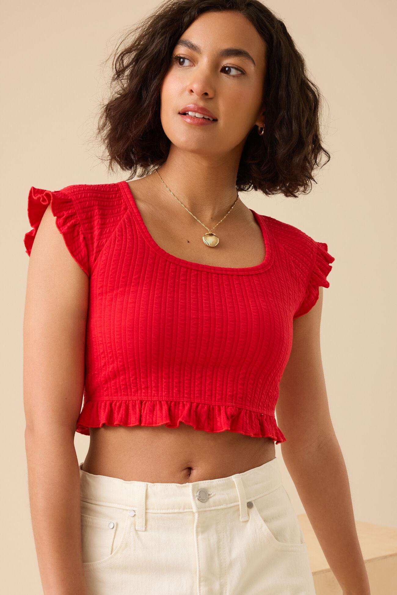 Brinley Textured Knit Top Product Image