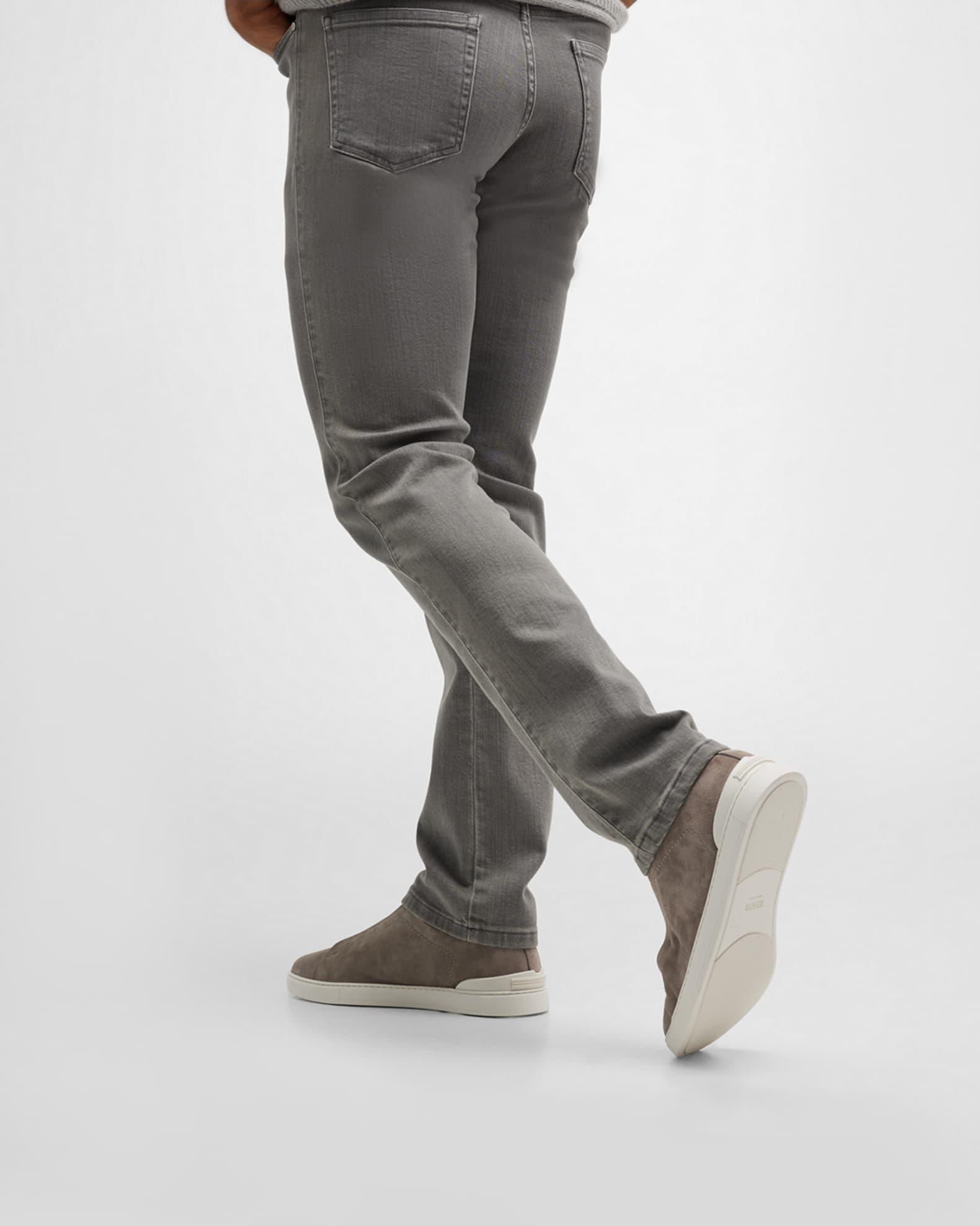 Men's Triple Stitch™ Slip-On Suede Low-Top Sneakers Product Image