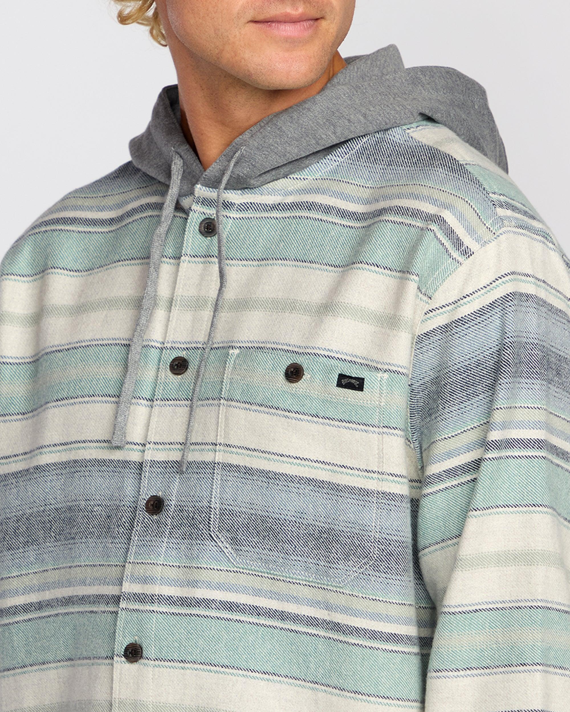 Baja Long Sleeve Flannel Shirt - Oatmeal Male Product Image