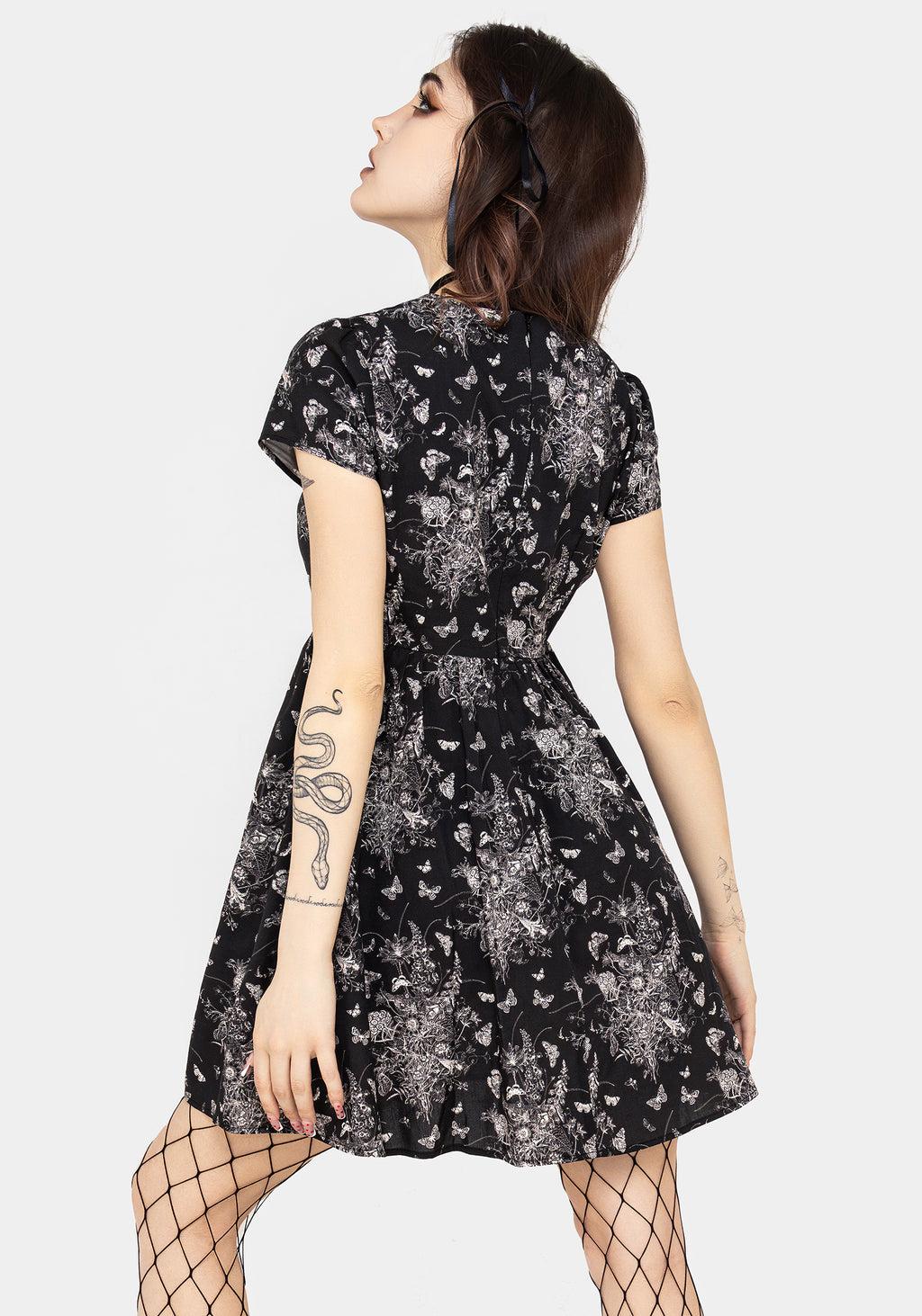 Thalia Mini Skater Dress Product Image