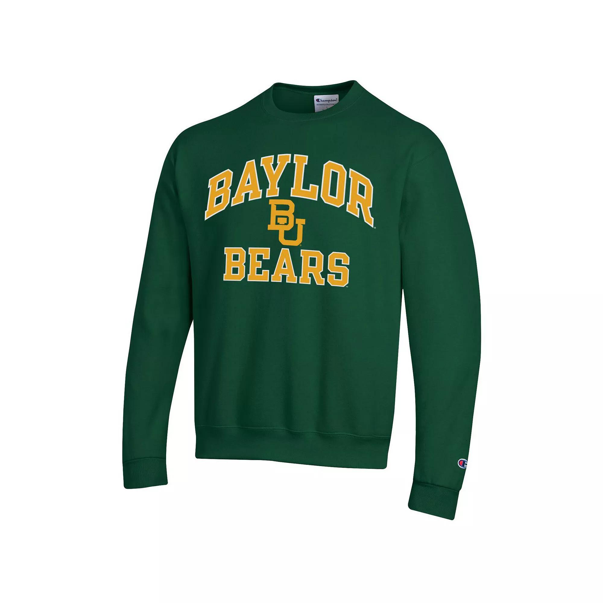 Mens Champion Green Baylor Bears High Motor Pullover Sweatshirt Product Image