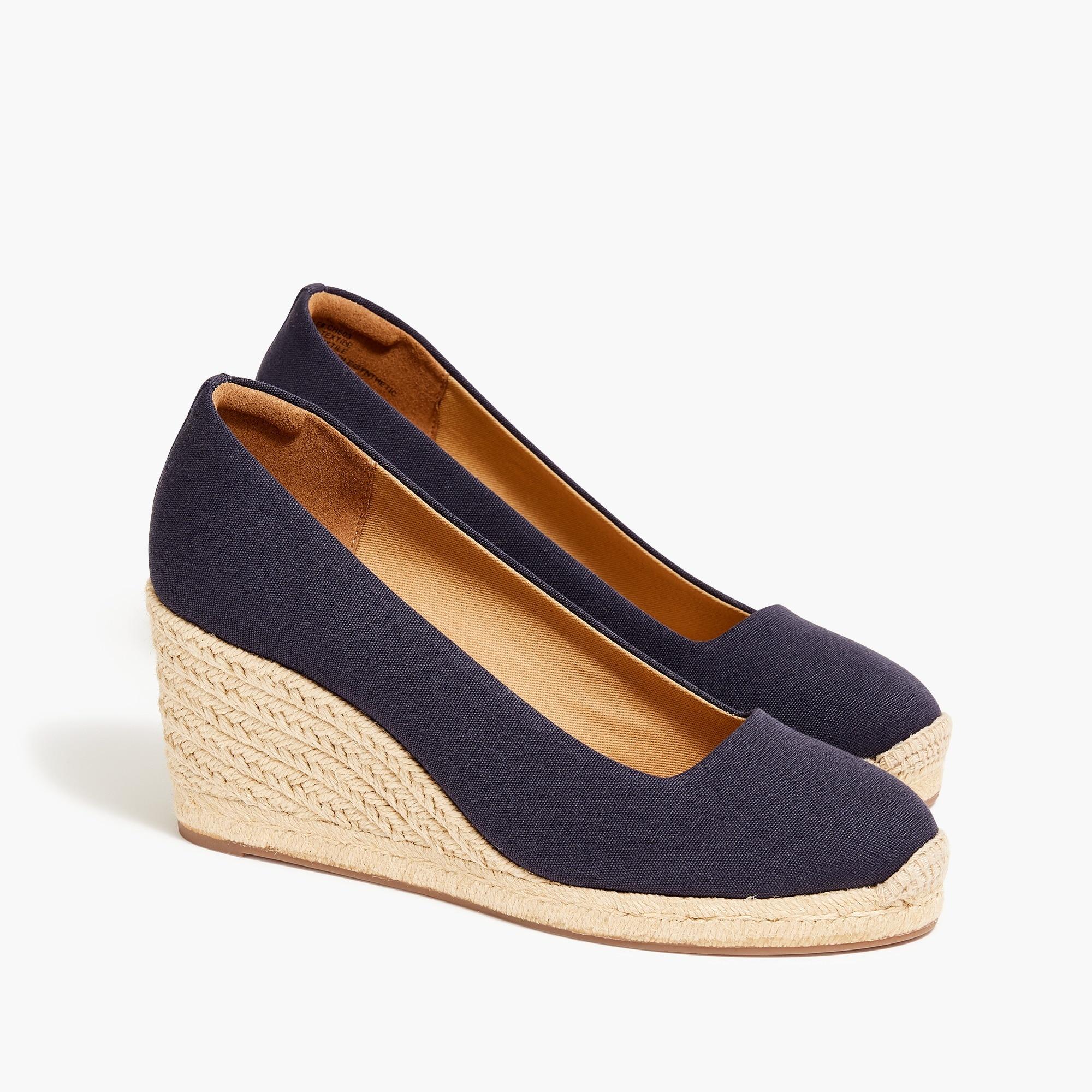 Canvas espadrille wedges Product Image