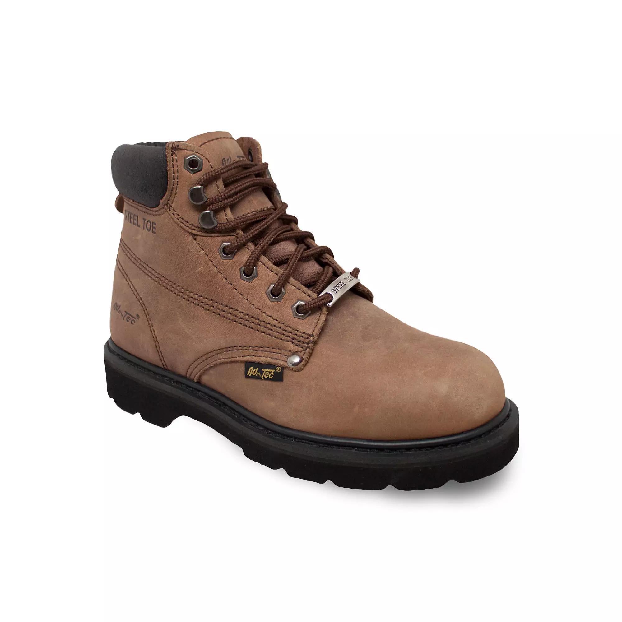 AdTec Classic Men's Steel Toe Work Boots,  Product Image