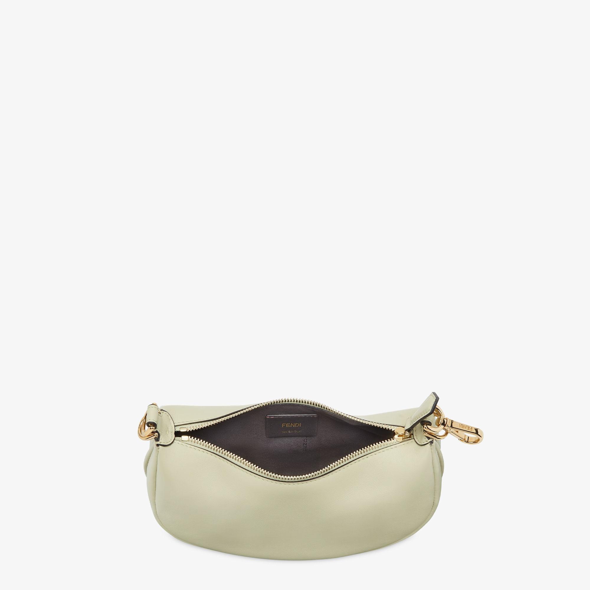 Fendigraphy MiniSage green leather mini-bag Product Image