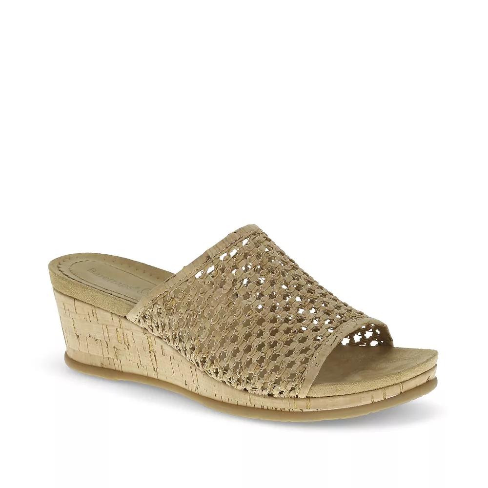 Baretraps Flossey Women's Wedge Sandals, Size: 7.5, Natural Brown Product Image