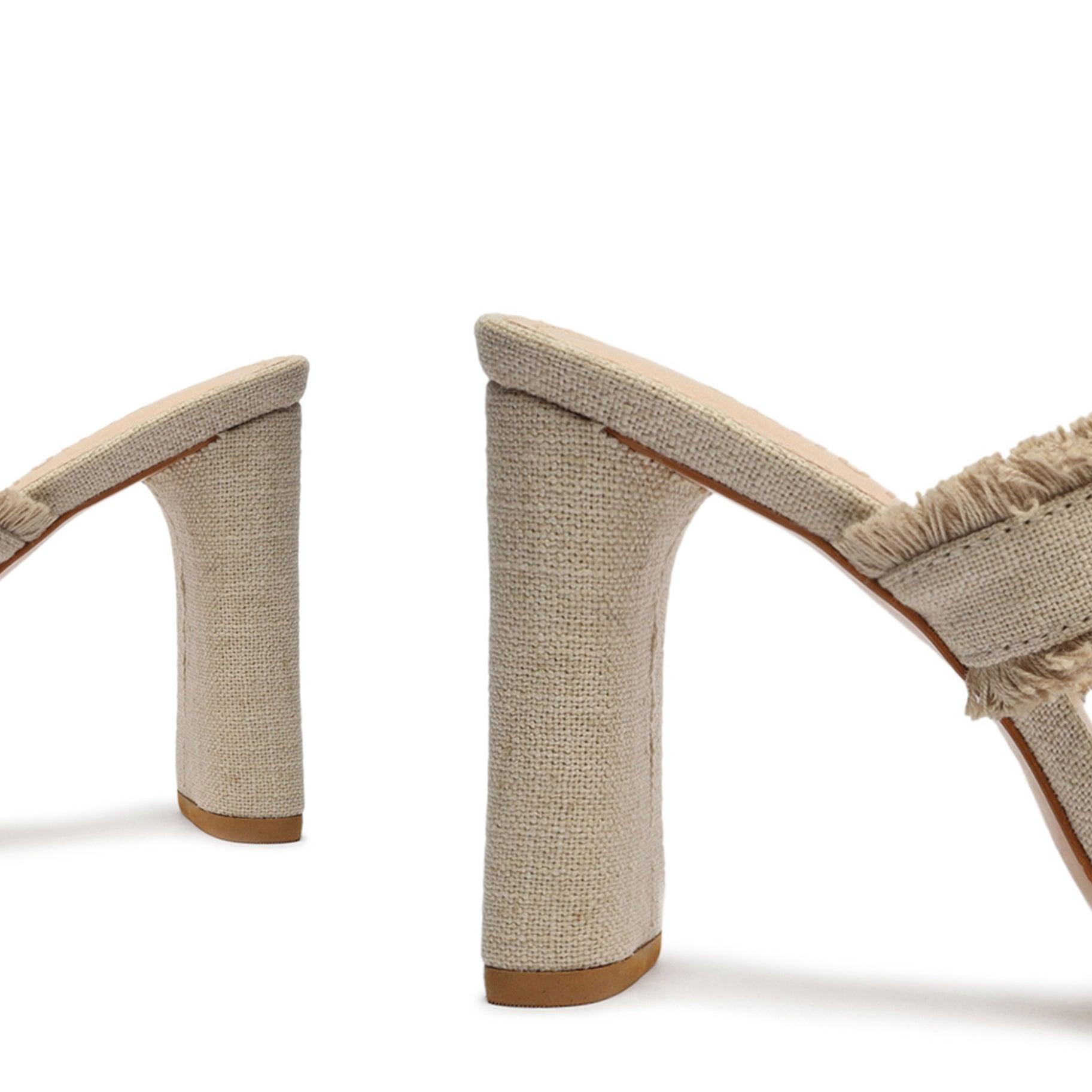 Amely Linen Sandal Female Product Image