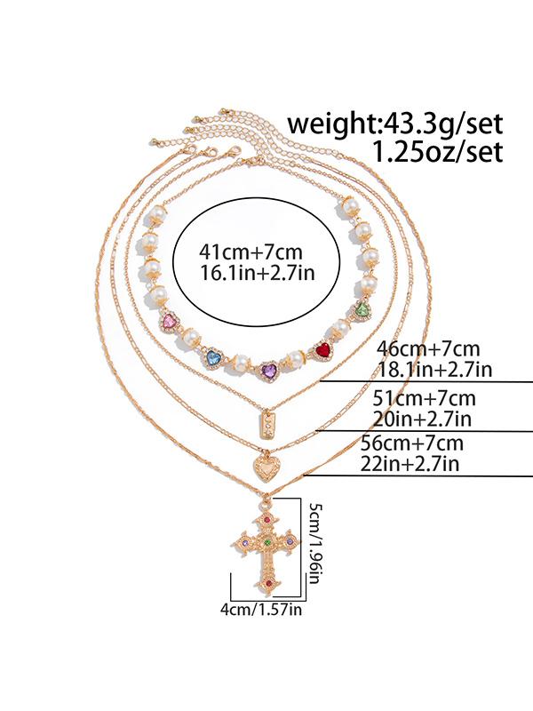 Layered Tasseled Necklaces Accessories Product Image