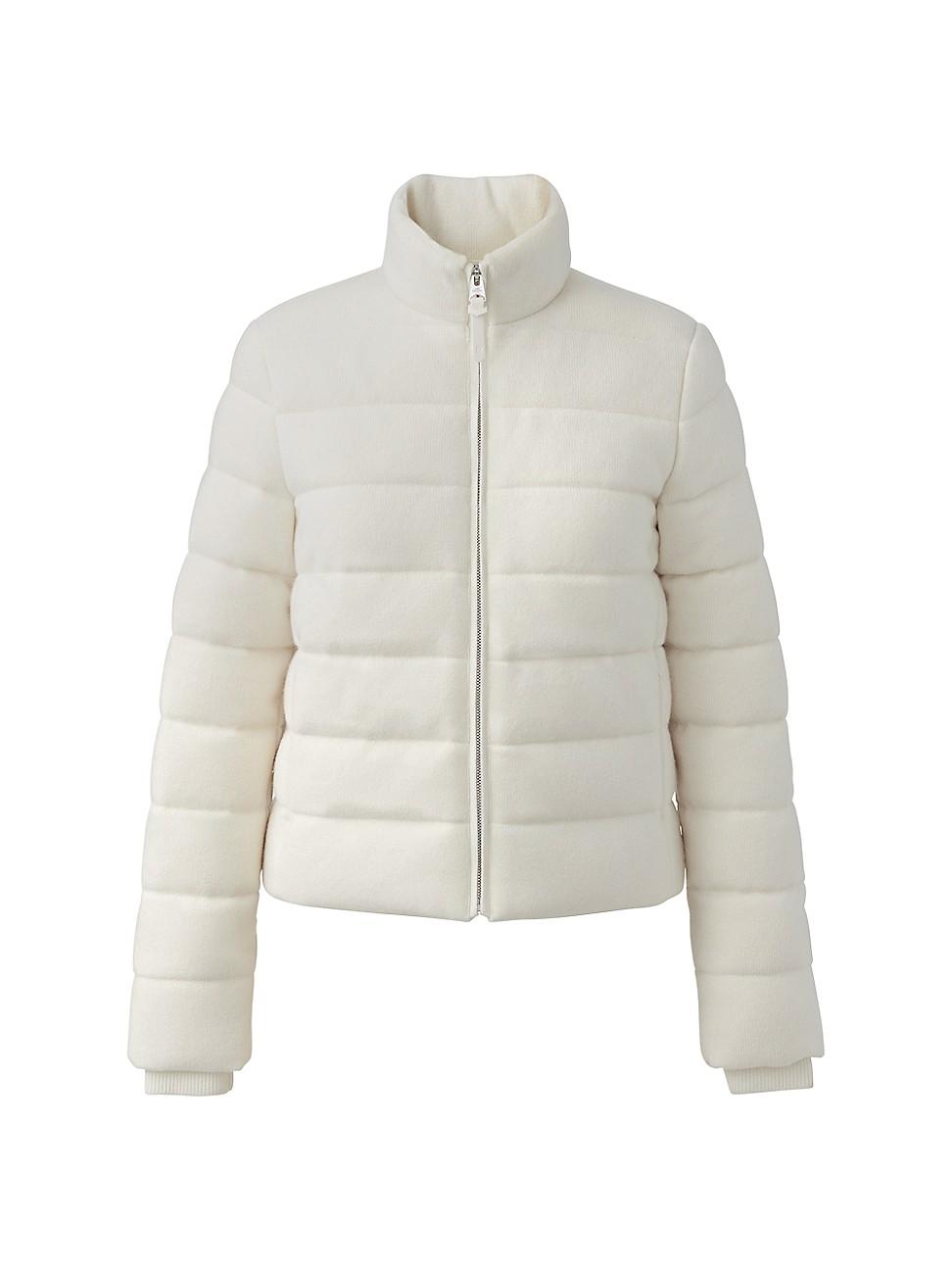Womens Melia Cashmere-Blend Down Jacket Product Image
