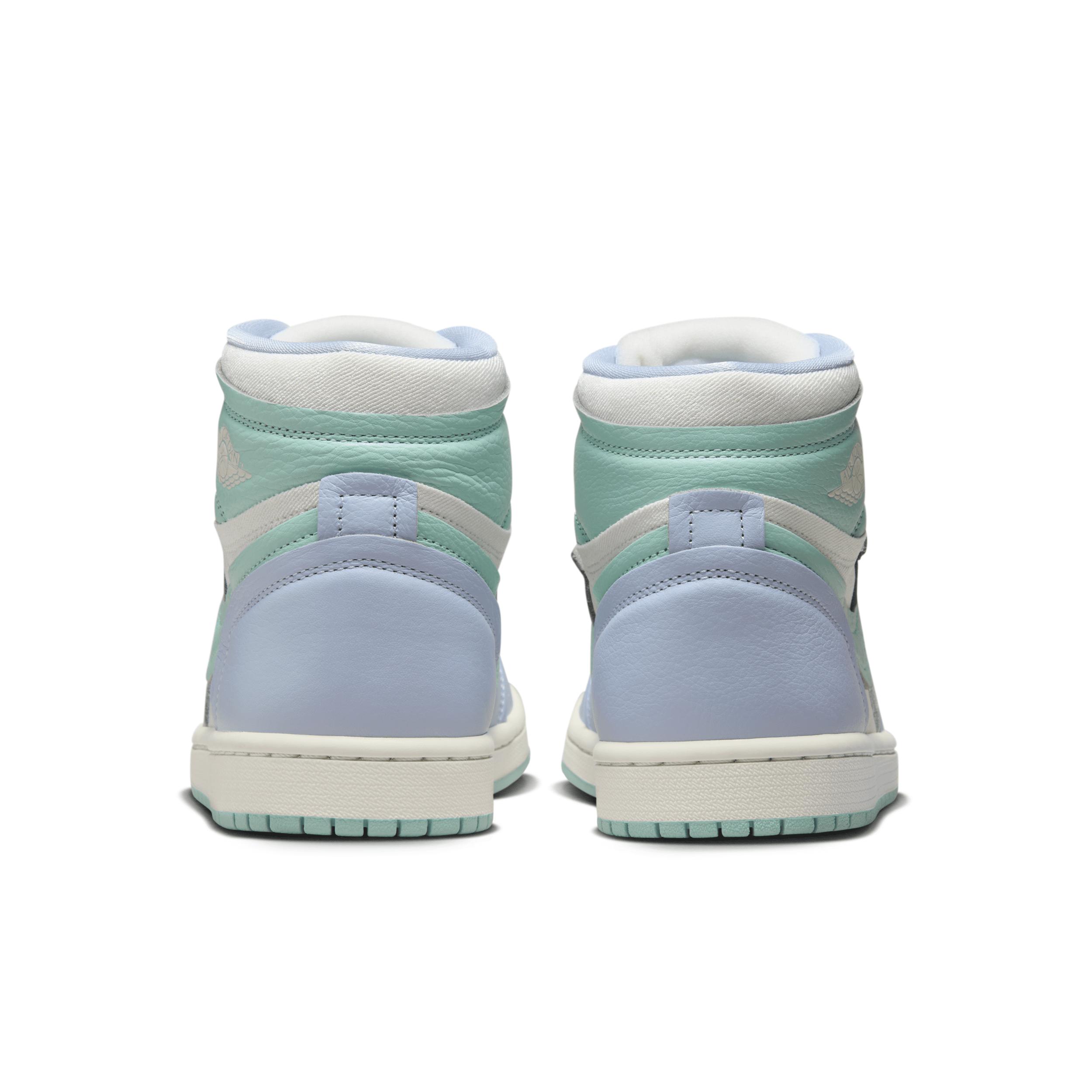 Jordan Womens Jordan Air Jordan 1 MM High - Womens Shoes Black/Grey Product Image