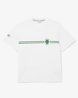 Men's Printed Embroidered Cotton Jersey T-Shirt Product Image