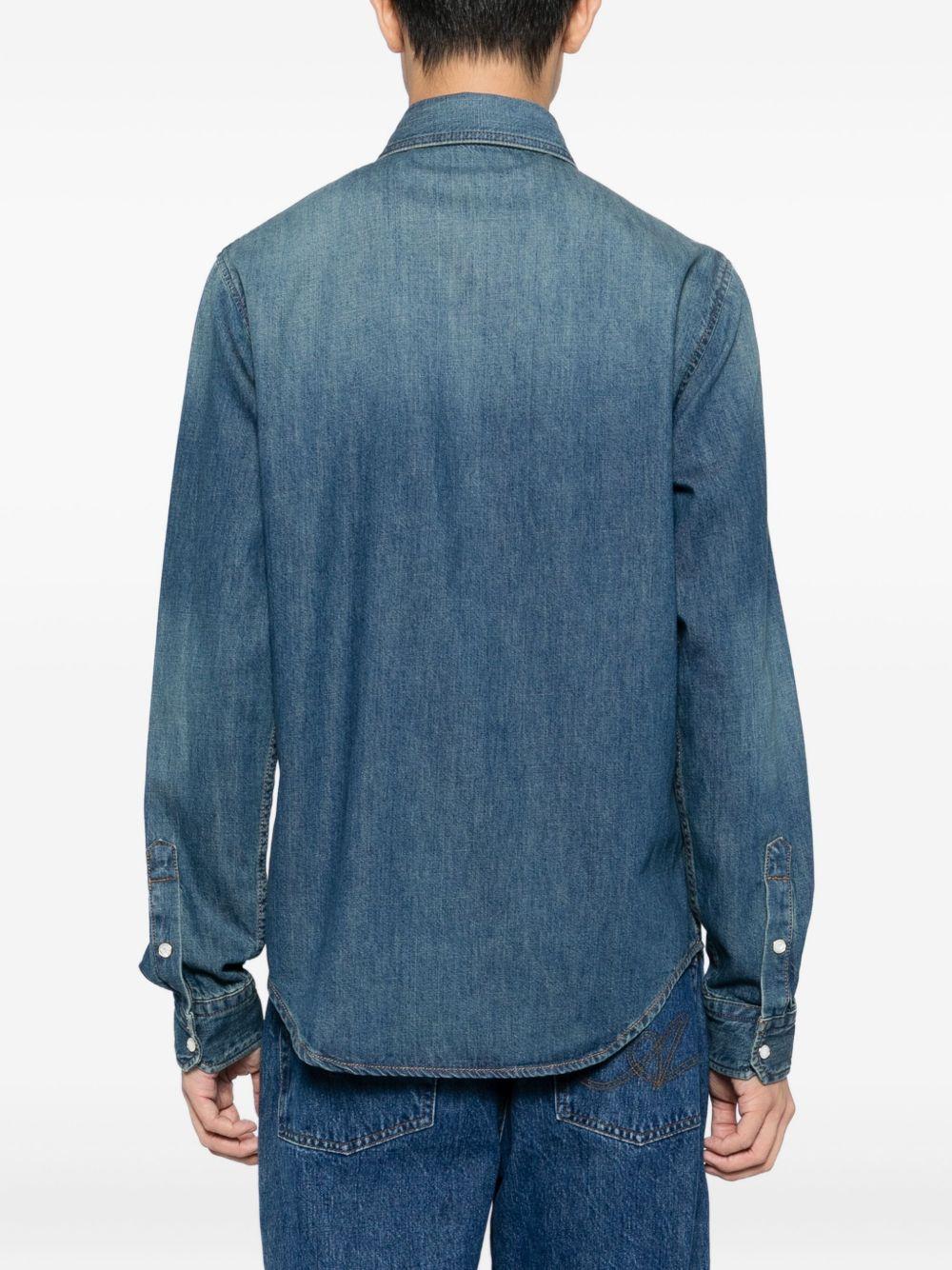 embroidered-logo shirt Product Image