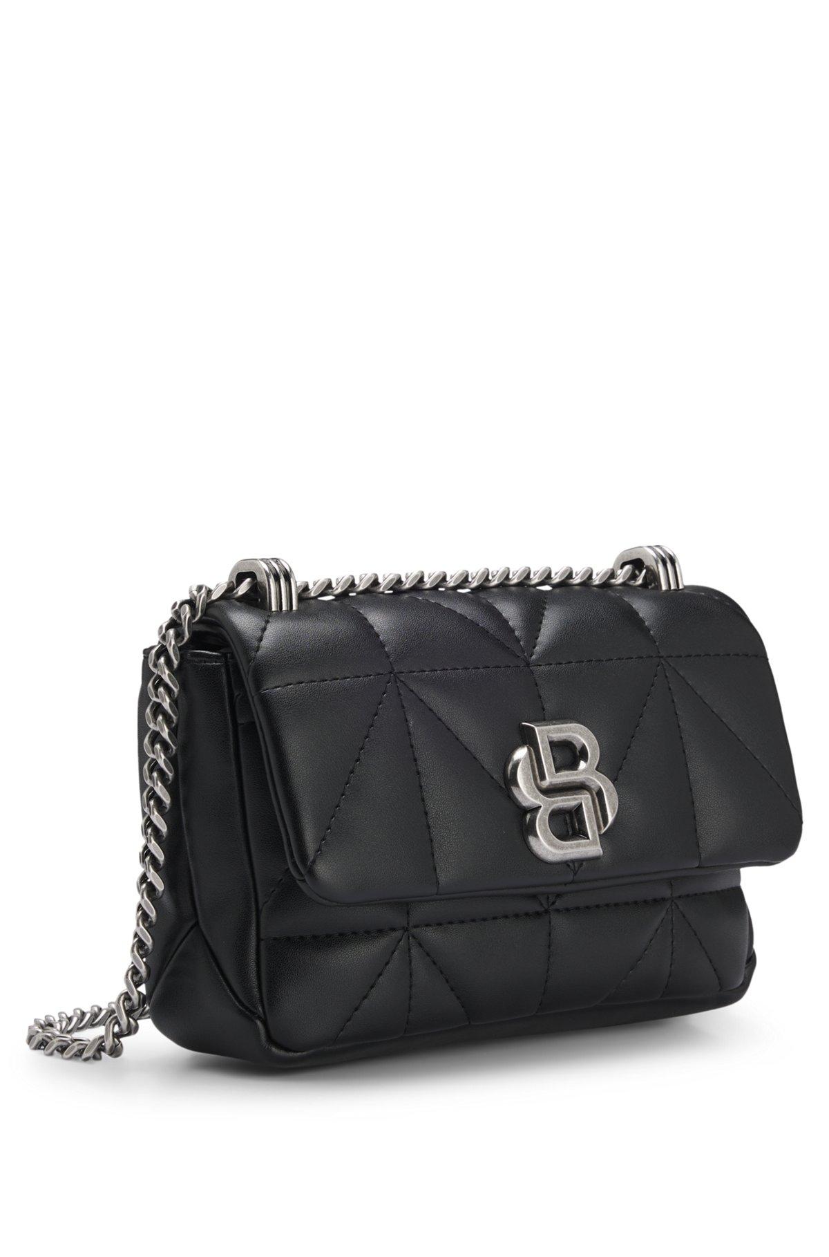 Small quilted shoulder bag with Double B monogram Product Image