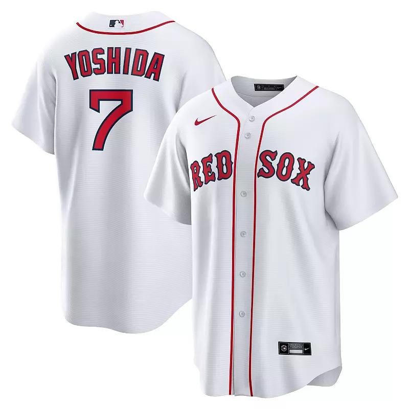 Men's Nike Masataka Yoshida White Boston Red Sox Home Official Replica Player Jersey,  Product Image