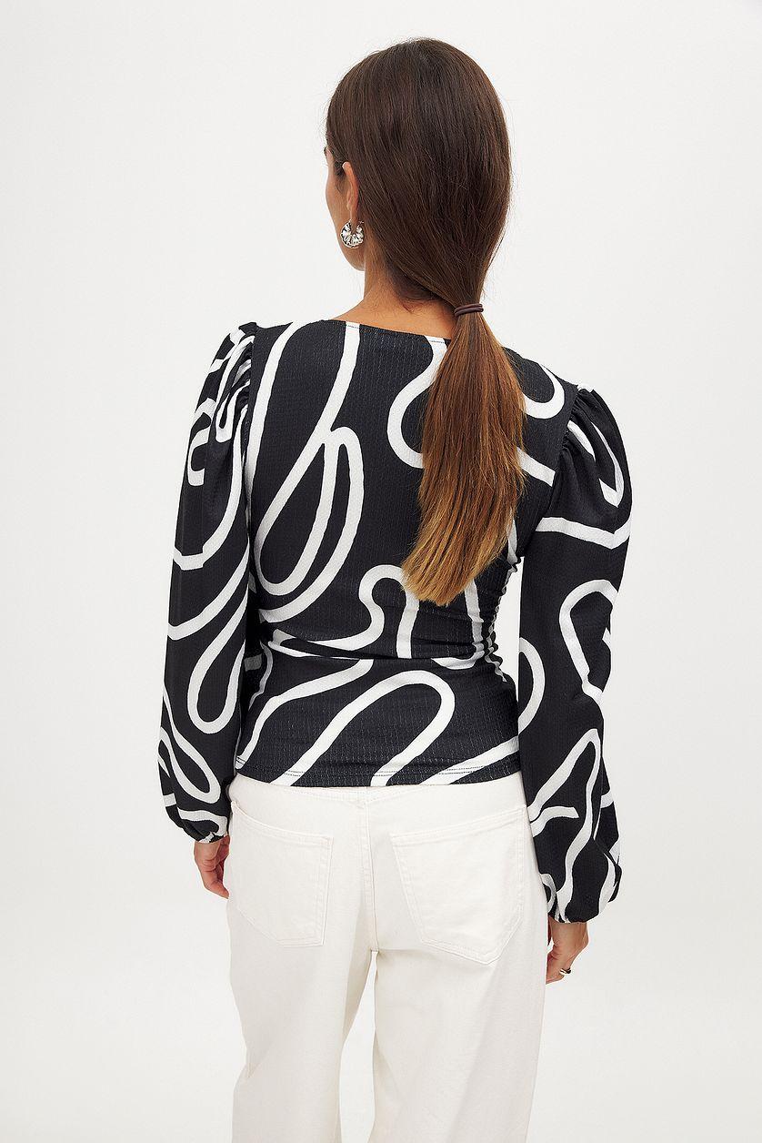 Balloon Sleeve Top Product Image